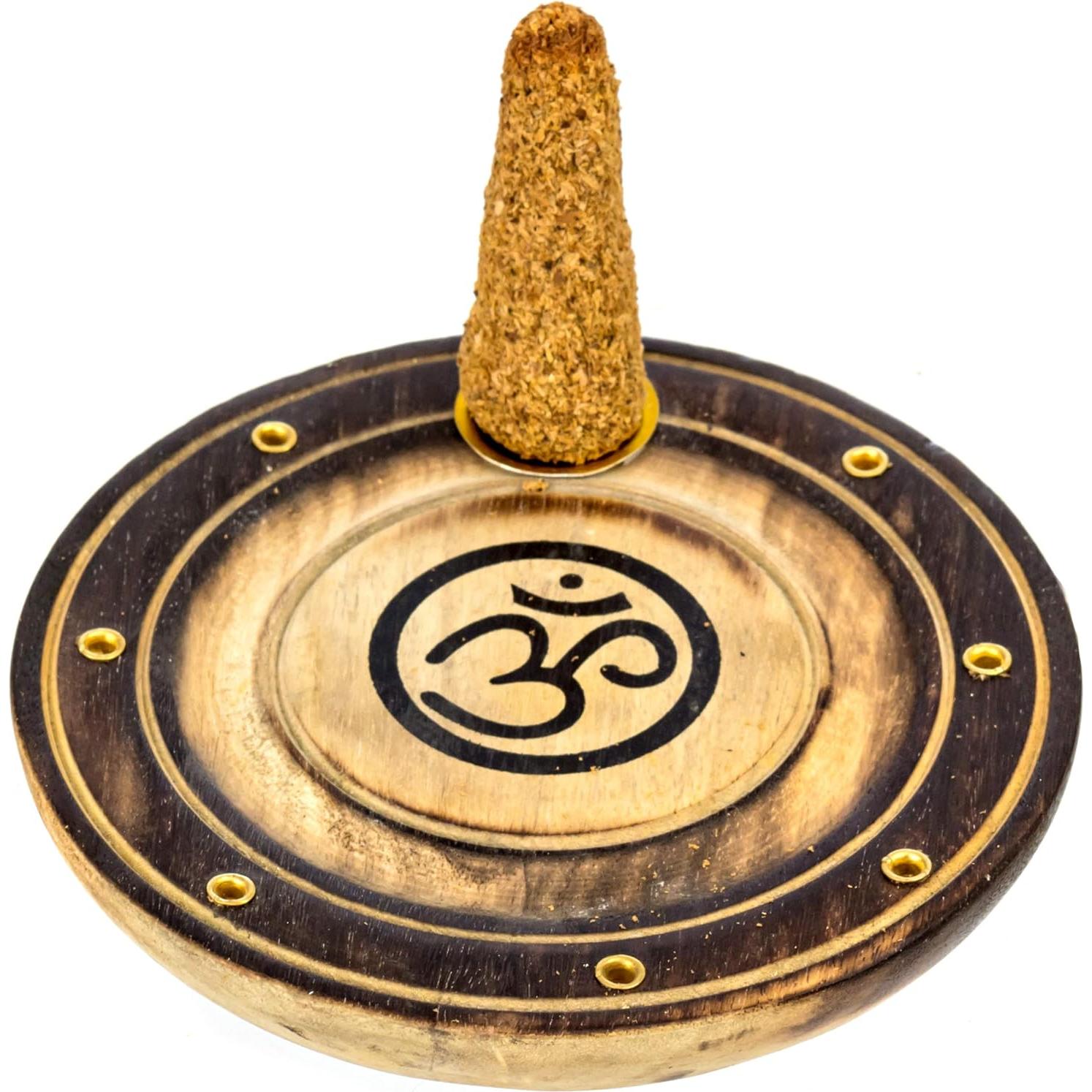 Soporte de Incienso Om Alternative Imagination 10.16 cm Madera