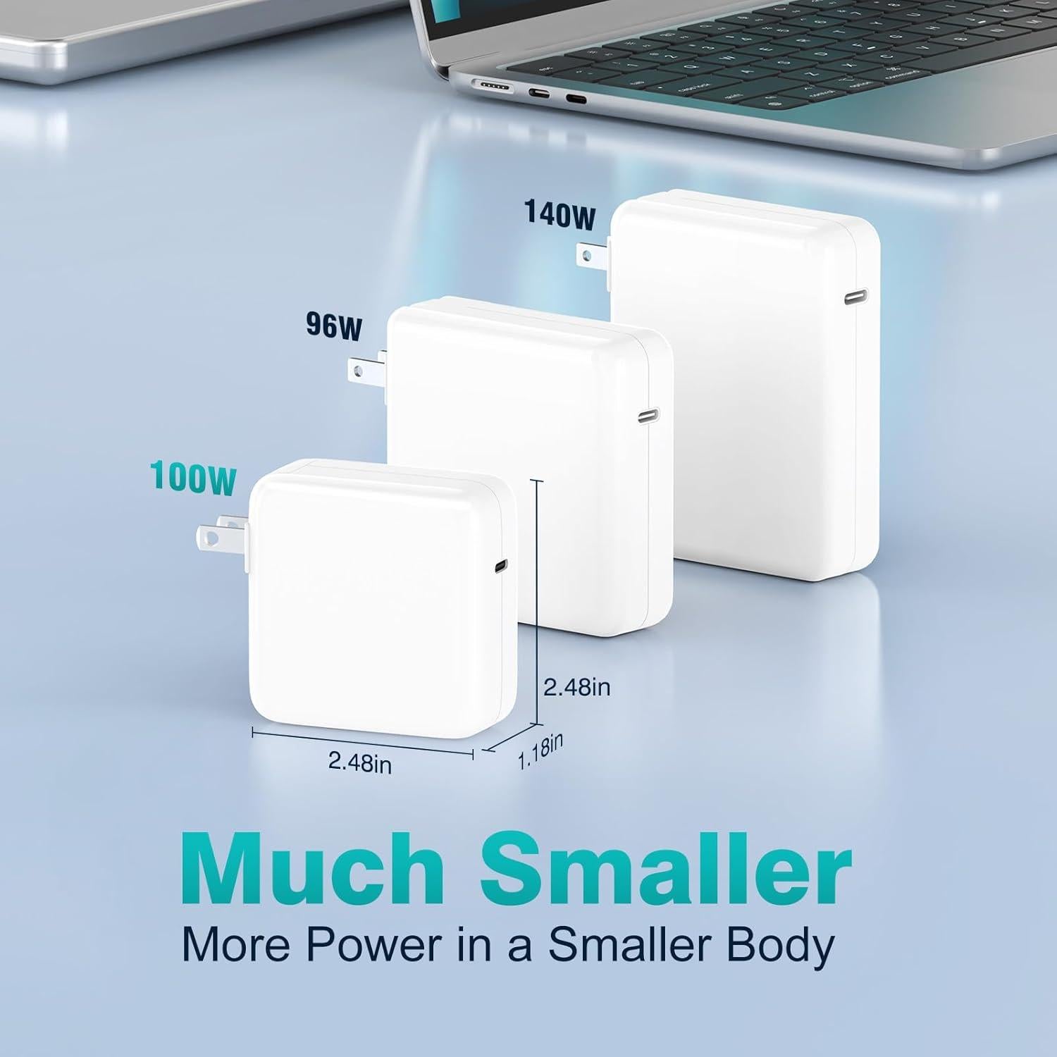 Cargador 100W USB-C para MacBook Pro/Air - Dongguanshiqinxi