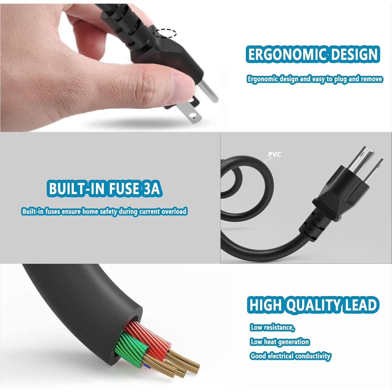 Cargador USB-C 65W GVKRLXZ para Laptop Dell Latitude/XPS
