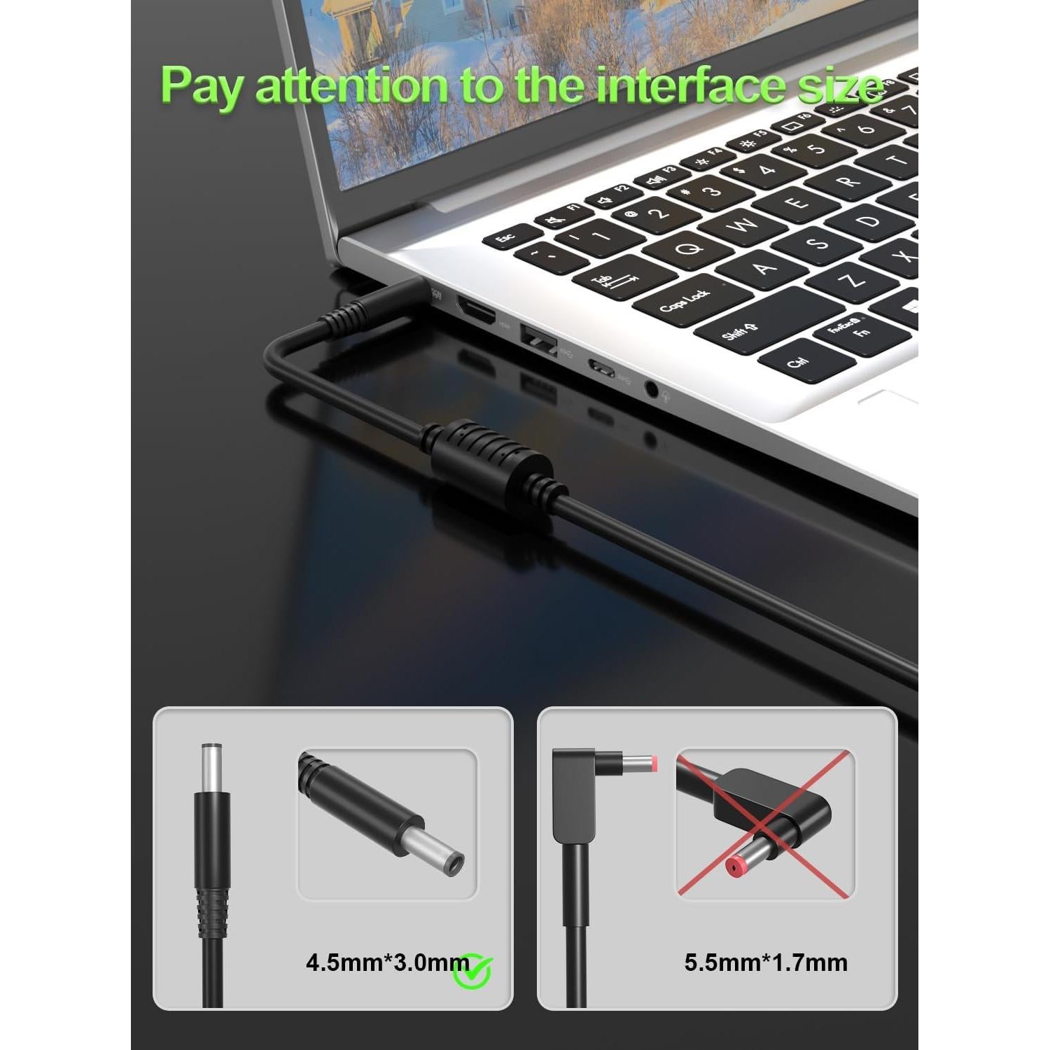 Cargador 65W PowerPortnerLink para Dell Inspiron y Latitude