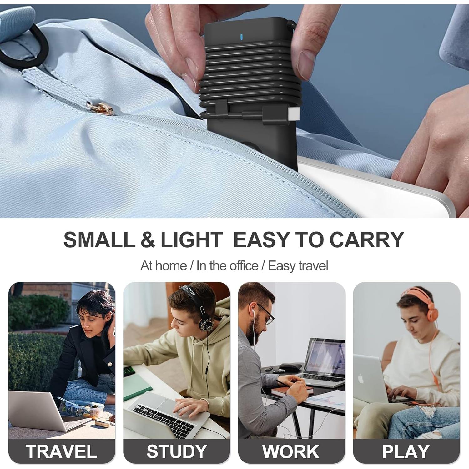 Cargador USB-C 65W DONGGUAN para Dell XPS y Latitude