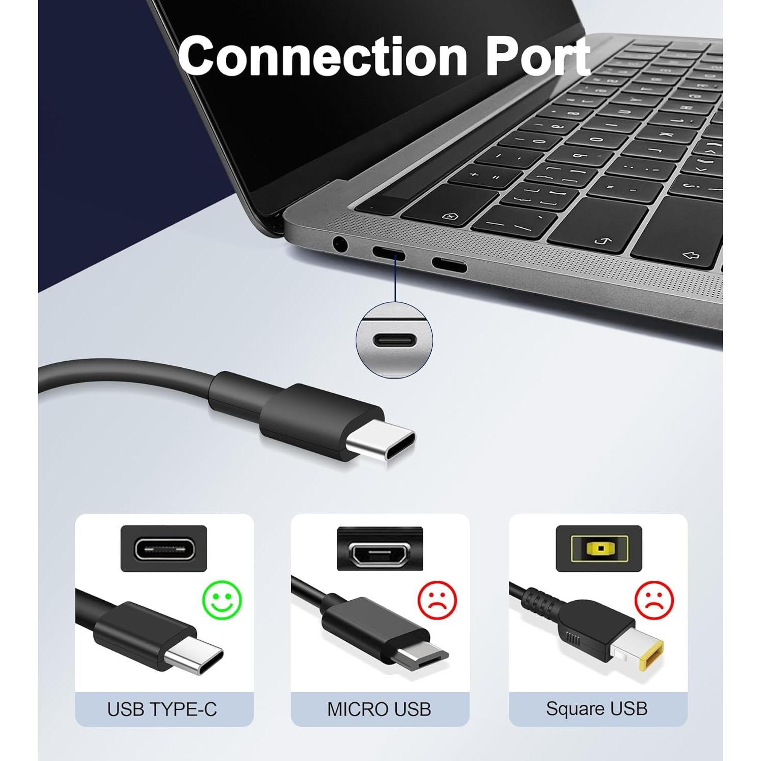 Cargador USB C 65W Dell Latitude Inspiron XPS 13 15 17
