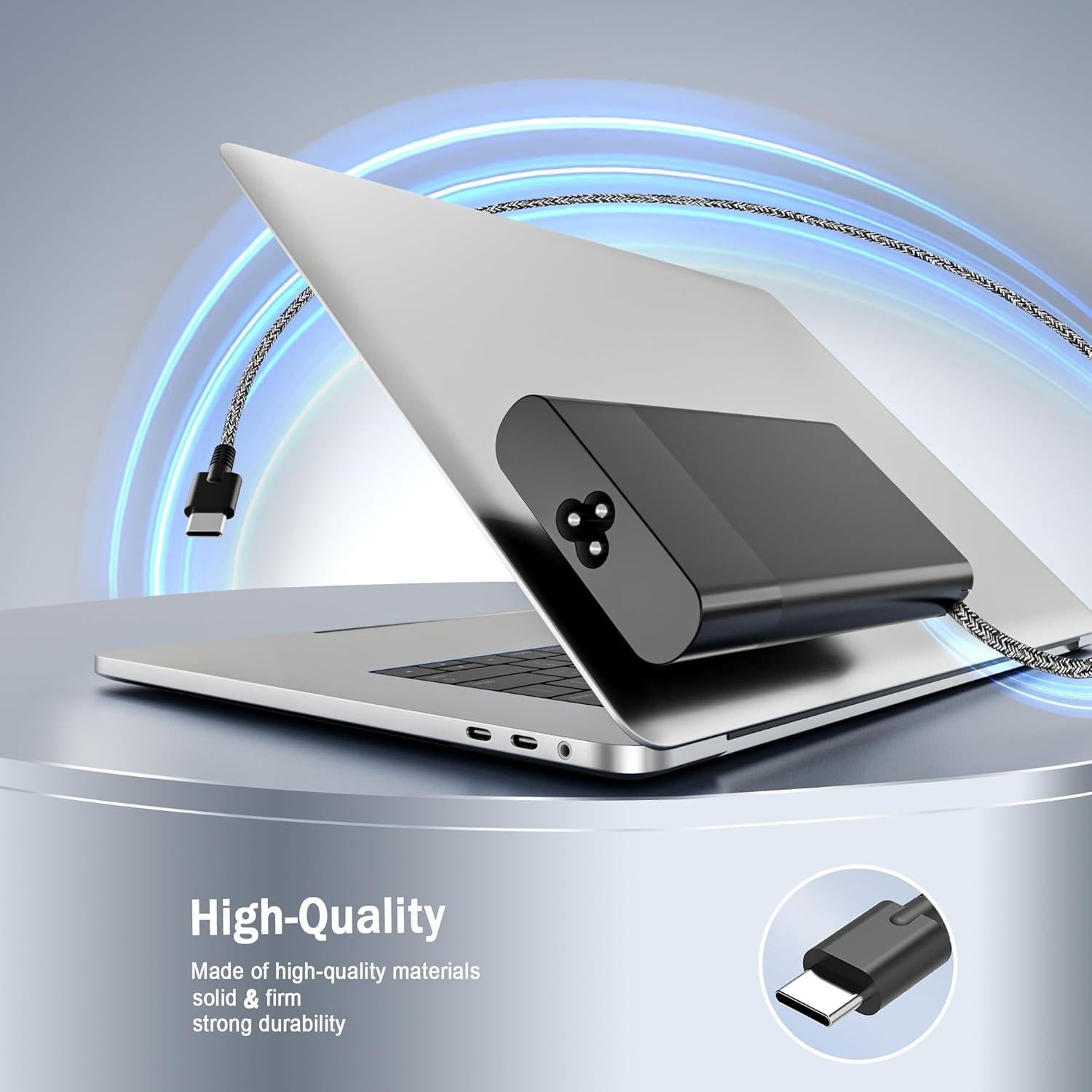 Cargador USB C 65W JIONR para Laptop HP Elitebook y Envy