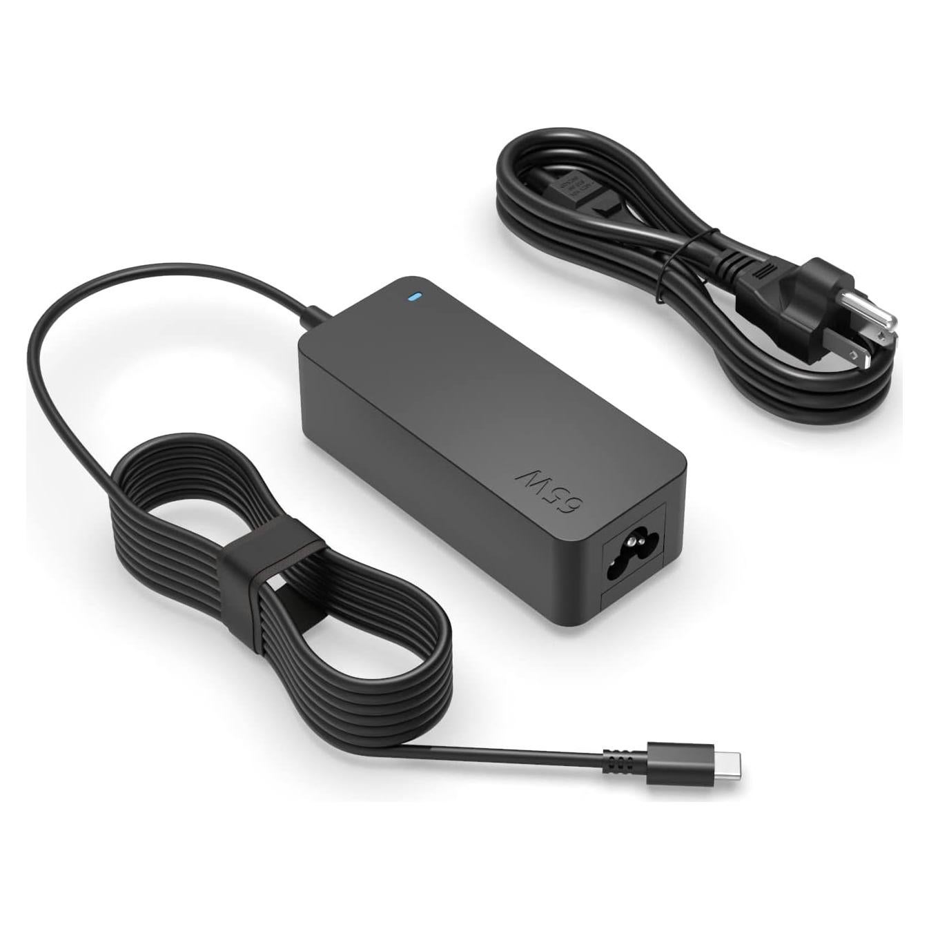 Cargador USB C Superer 65W para Laptop Lenovo - Adaptador Rápido