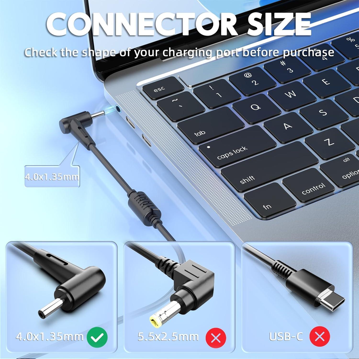 Cargador de Laptop HFLRZZ 45W Compatible con ASUS ZenBook