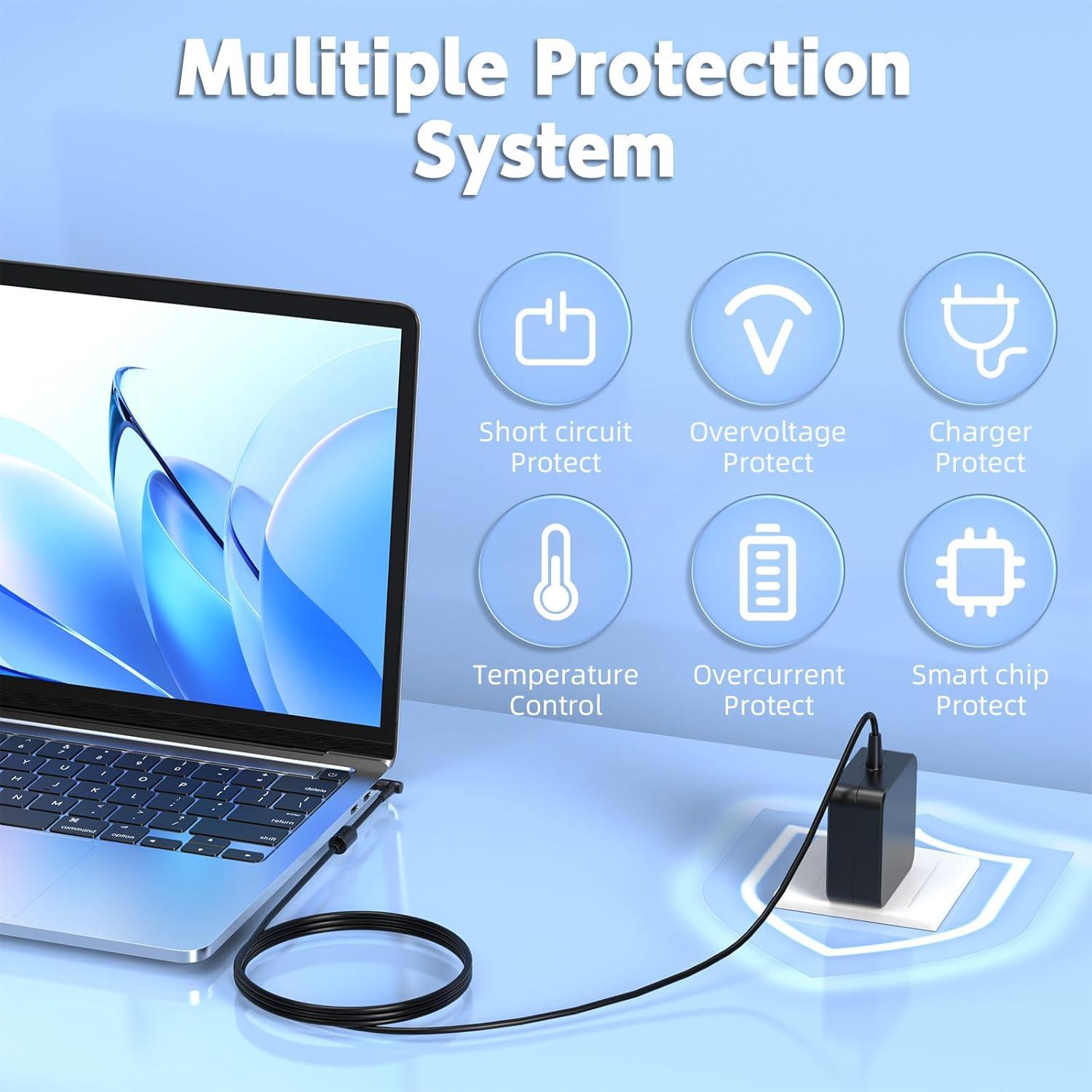 Cargador de Laptop HFLRZZ 45W Compatible con ASUS ZenBook