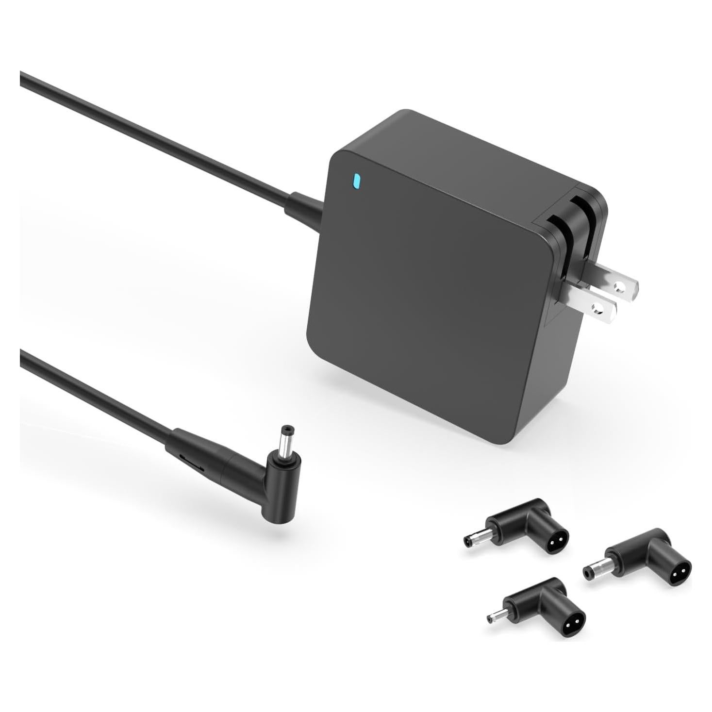 Nicpower Laptop Charger Compatible with Asus Vivobook 15 14 17, Flip 14 15 16, S13 S14 S15, Go 12 14 15, Compatible with Zenbook Replacement (UL Certified Safety), Round Connector, 65W, 45W, 33W