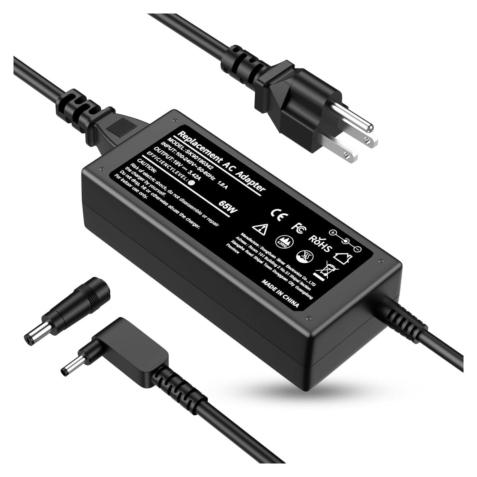 Cargador portátil Acer 19V 3.42A 65W Easy Style