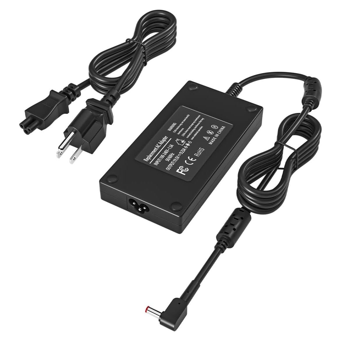 Cargador Burflo 180W 19.5V 9.23A para Portátil Gaming