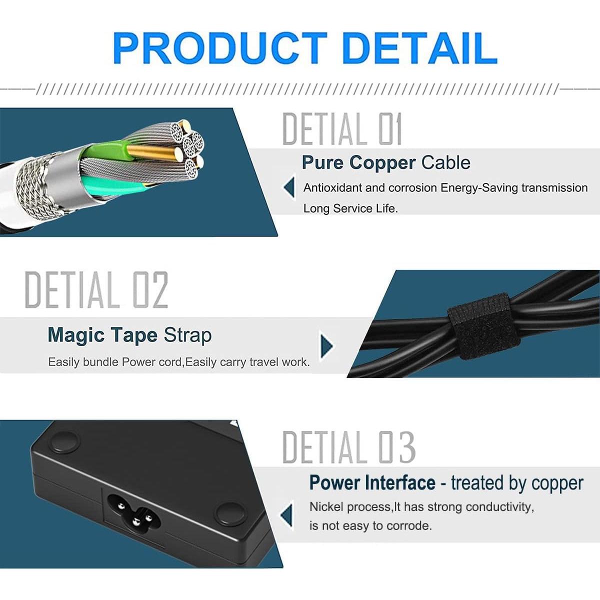 Cargador Burflo 180W 19.5V 9.23A para Portátil Gaming