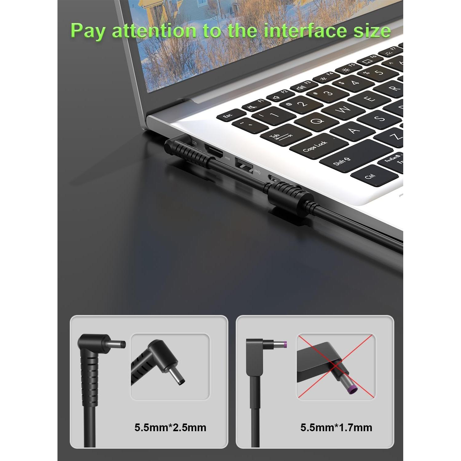 Cargador 180W PowerPortnerLink para Laptops MSI GF63 GF75