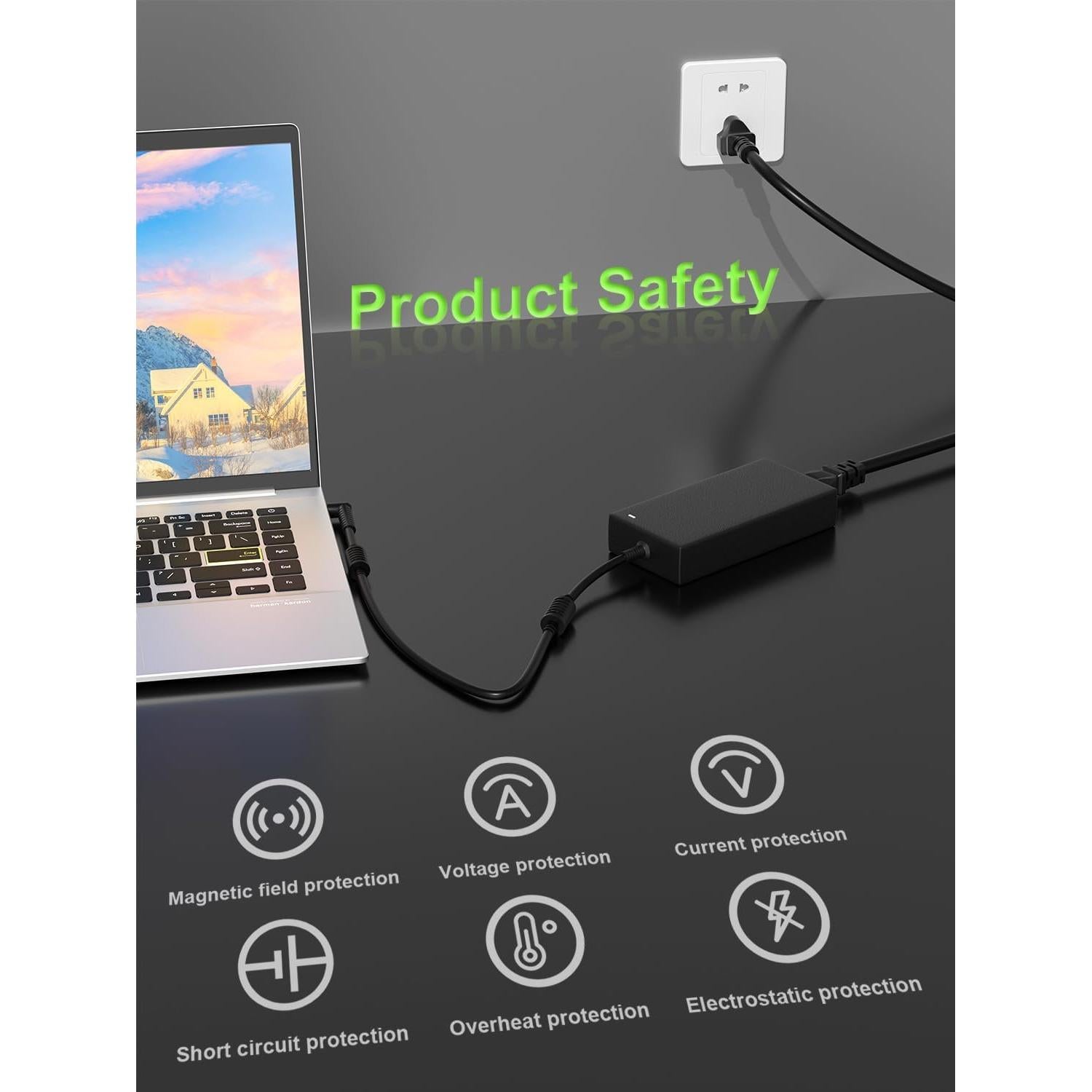 Cargador 180W PowerPortnerLink para Laptops MSI GF63 GF75