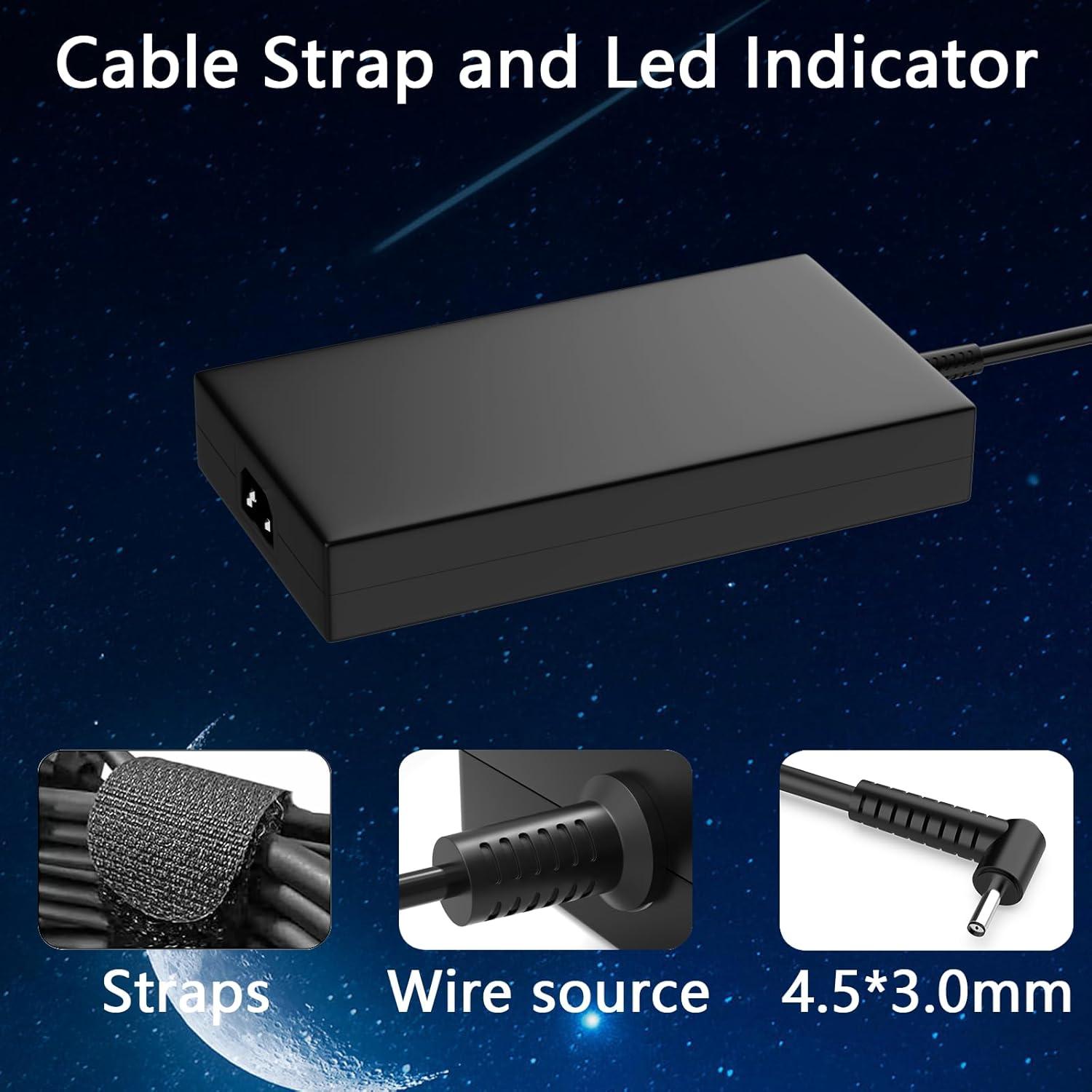 Cargador de Laptop 120W GKLSPL Compatible con MSI GF63