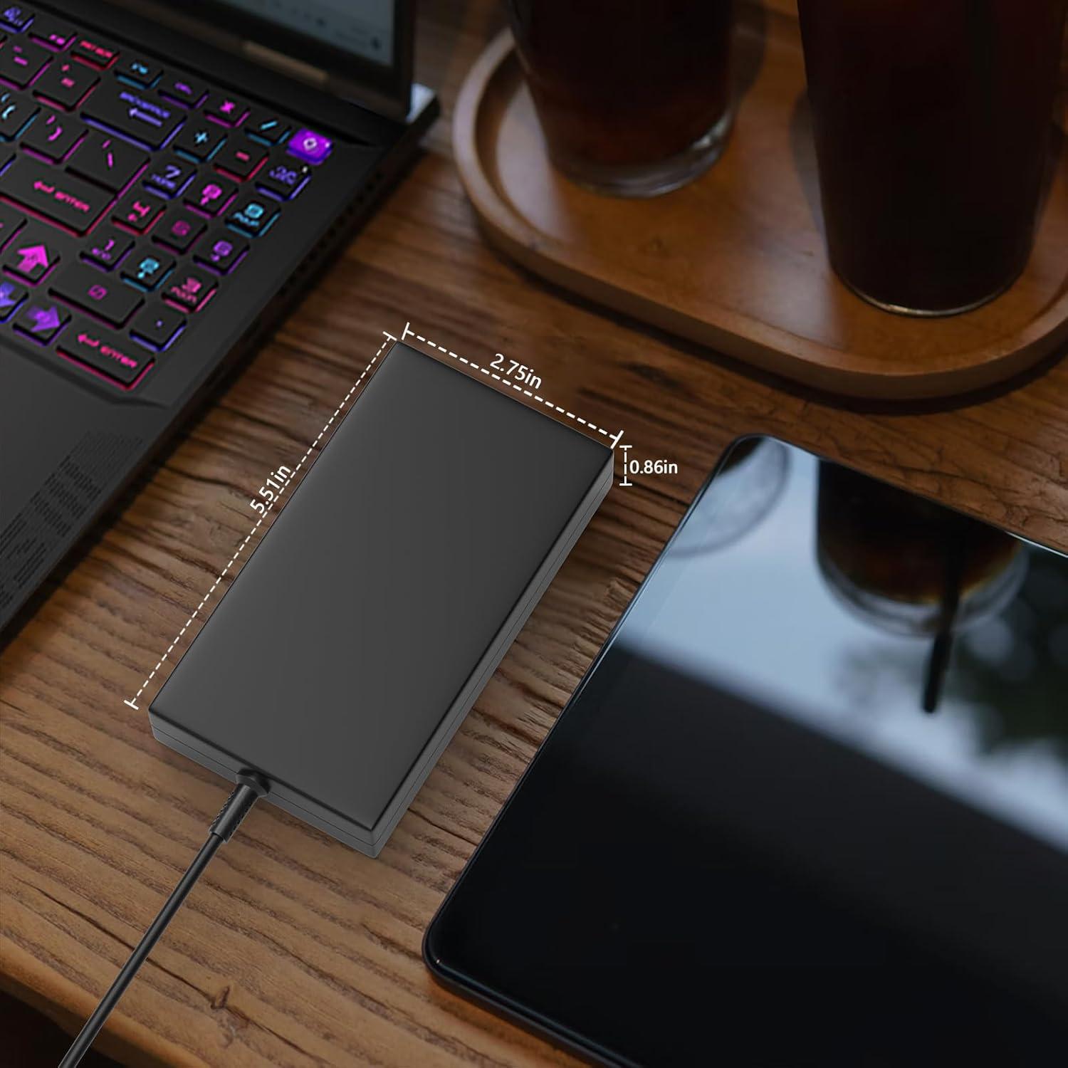 Cargador de Laptop 120W GKLSPL Compatible con MSI GF63