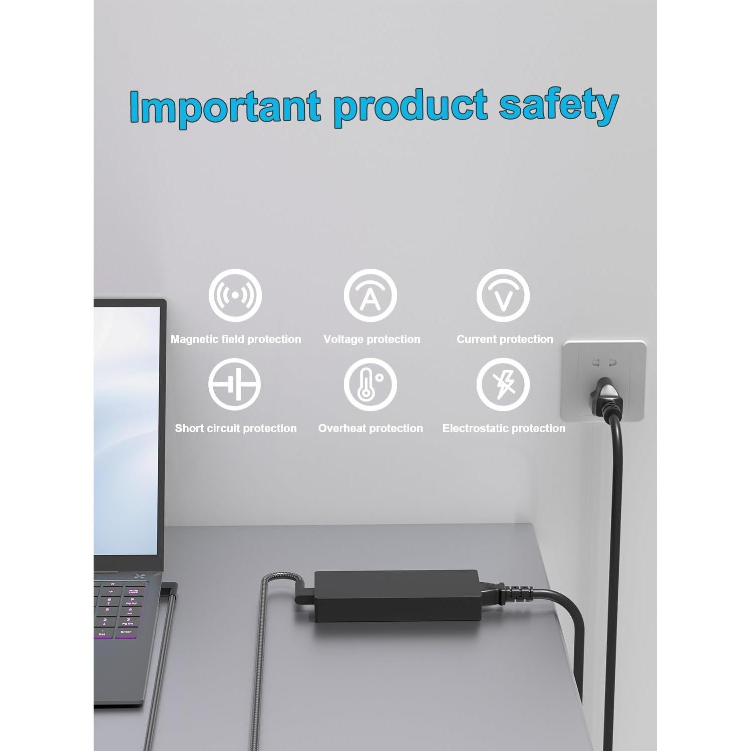 Cargador de CA 230W HSXIRQA para Razer Blade 15 14 17