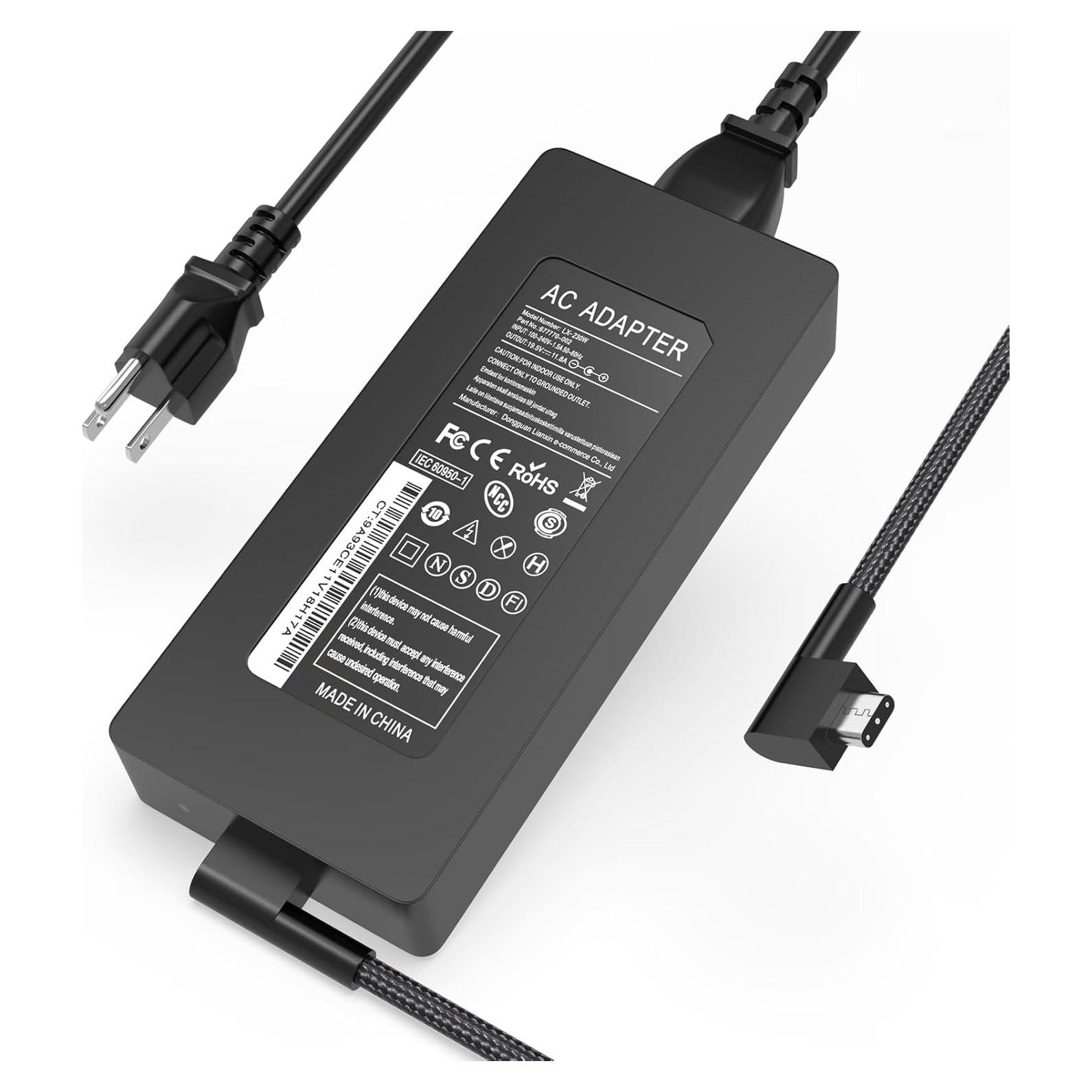 Cargador de Laptop Ruilezyo 230W Compatible Razer Blade 14 15 16 17