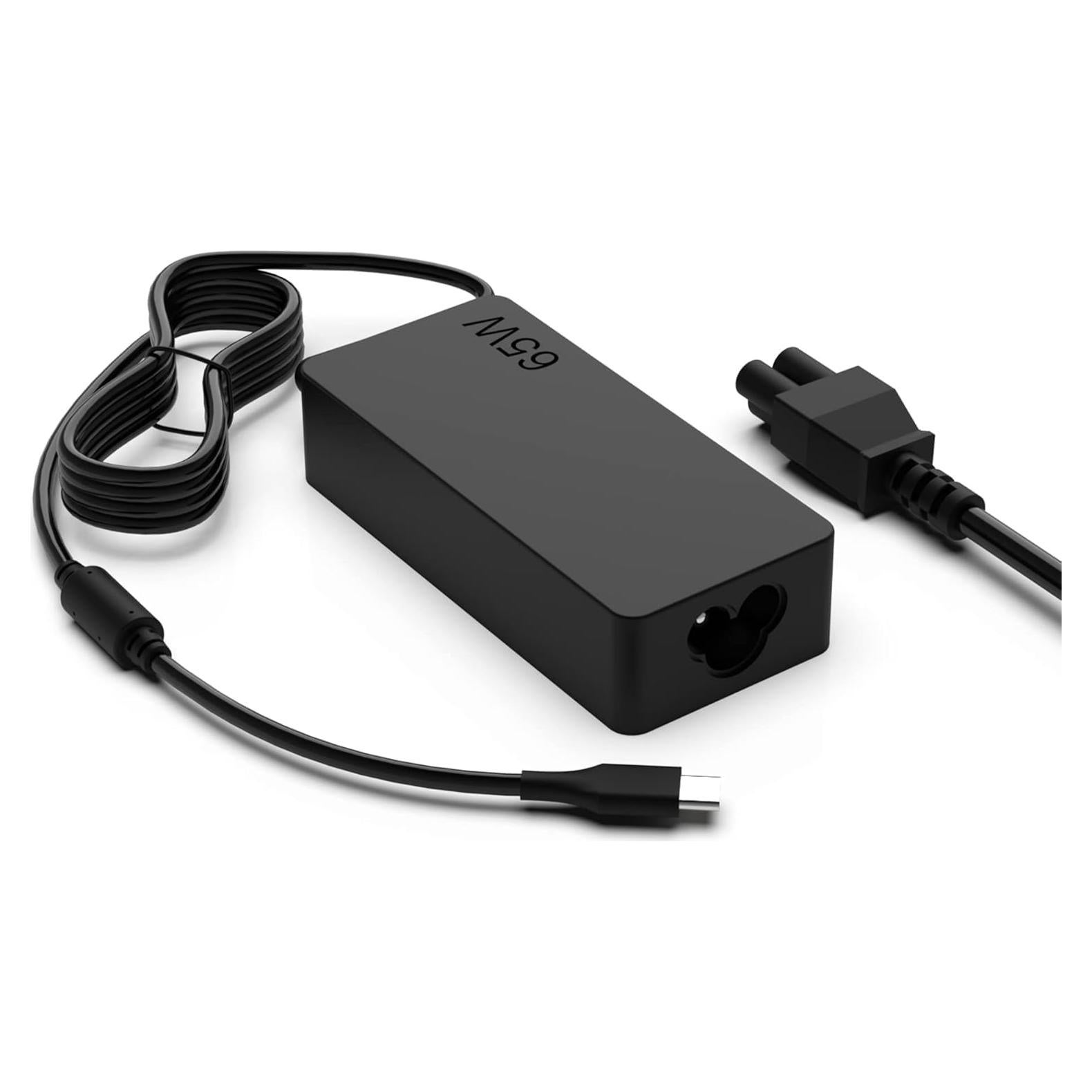 Cargador USB-C 65W BULL-TECH para Laptop Dell HP Lenovo