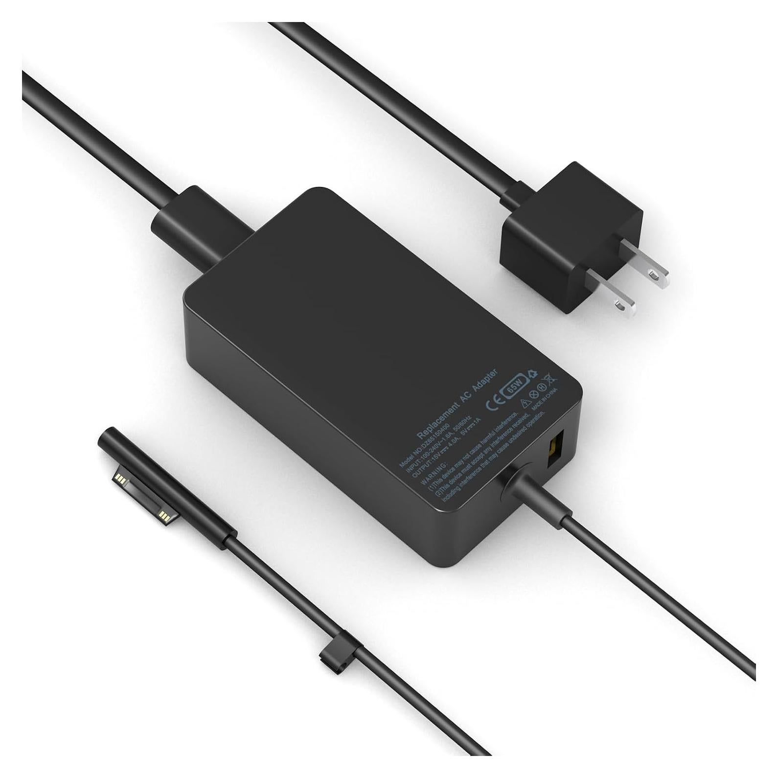 Cargador 65W Microsoft Surface Pro y Laptop - USB 5V 1A