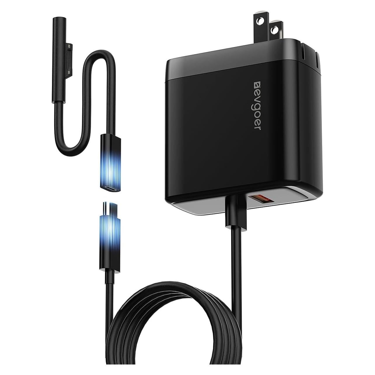 Cargador Microsoft Surface Pro 65W - Compatible con Pro 3-10/X