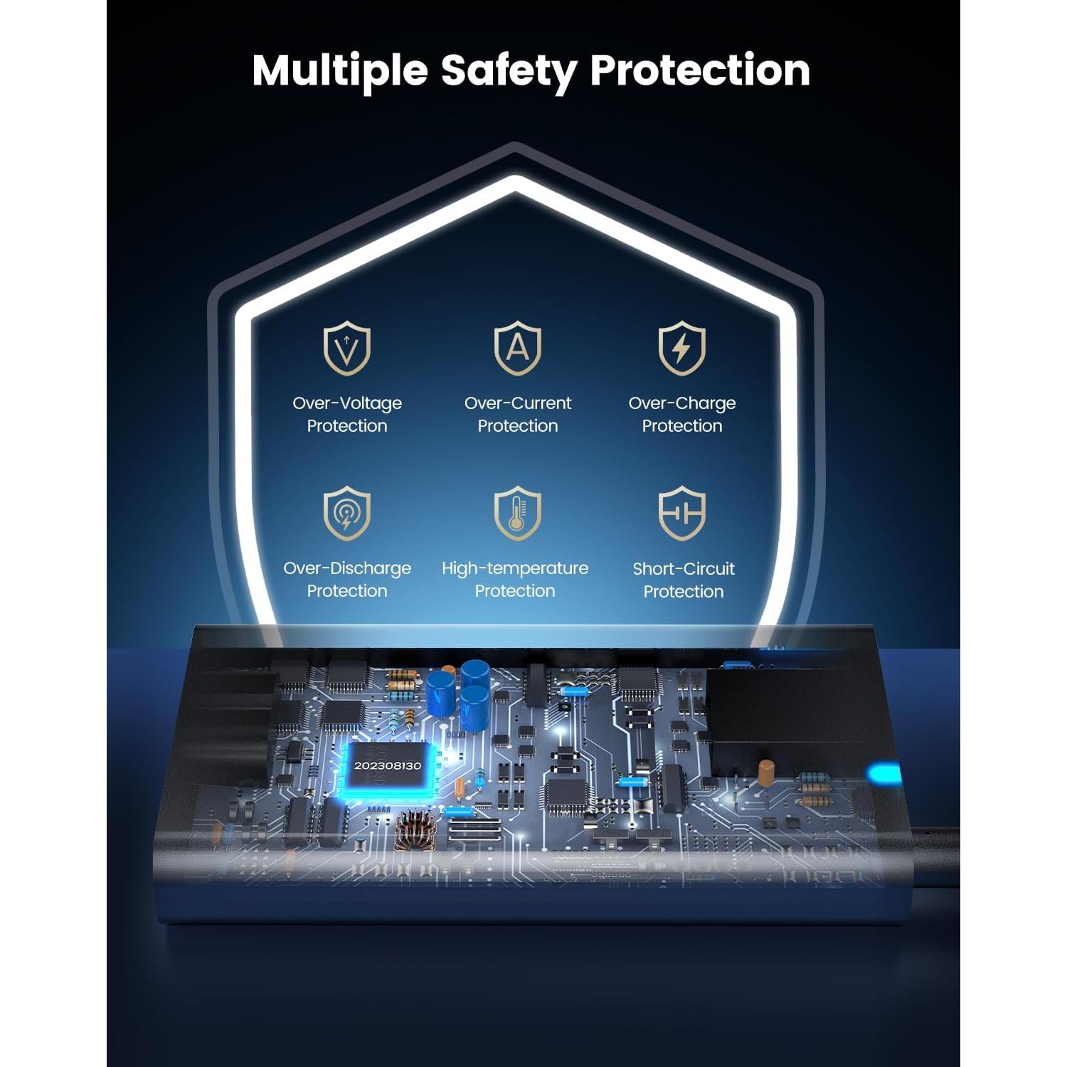 Cargador SOURNOVA para Microsoft Surface Pro 9, 8, 7, 65W