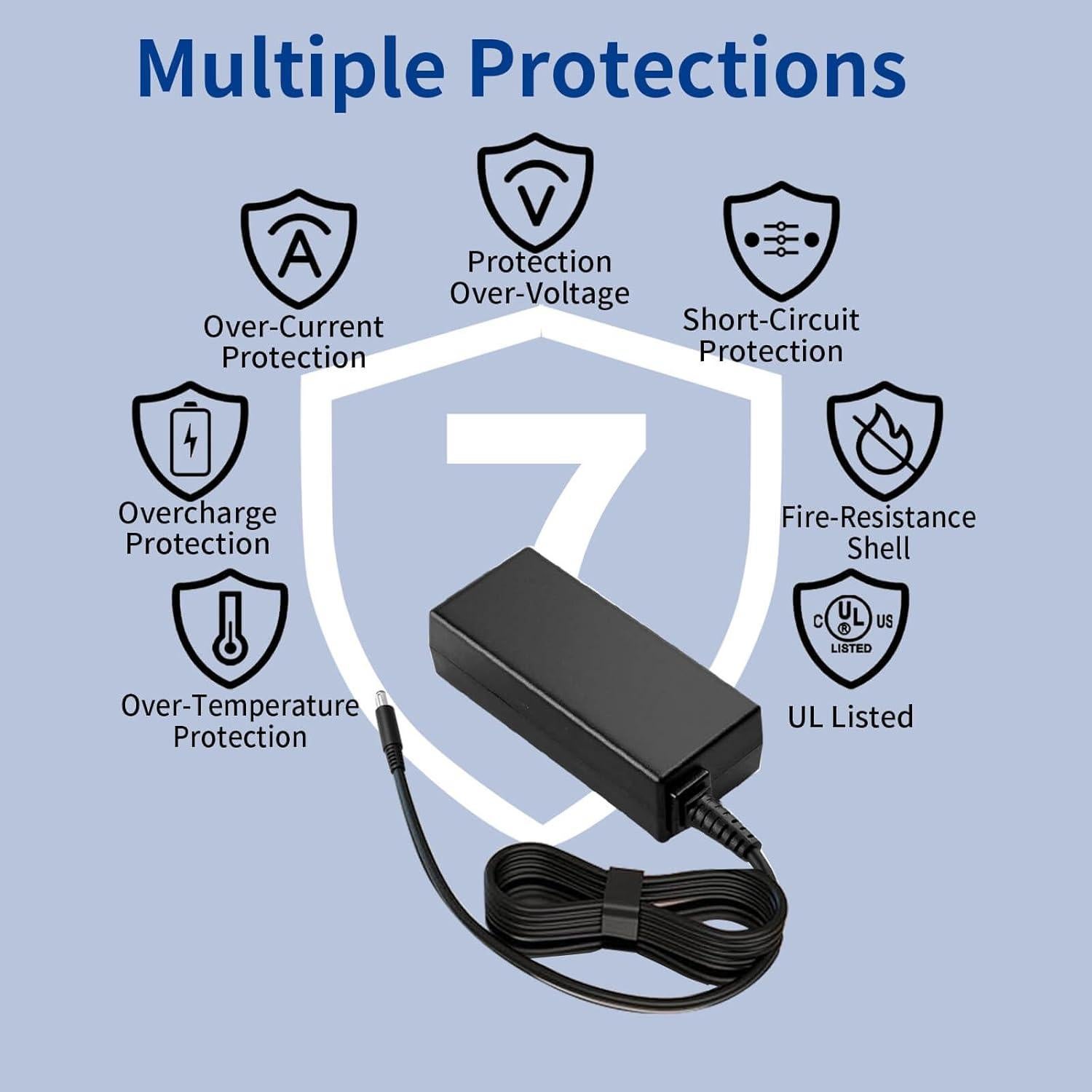 Cargador de Laptop 65W 19V 3.42A Toshiba y ASUS 5.5x2.5mm