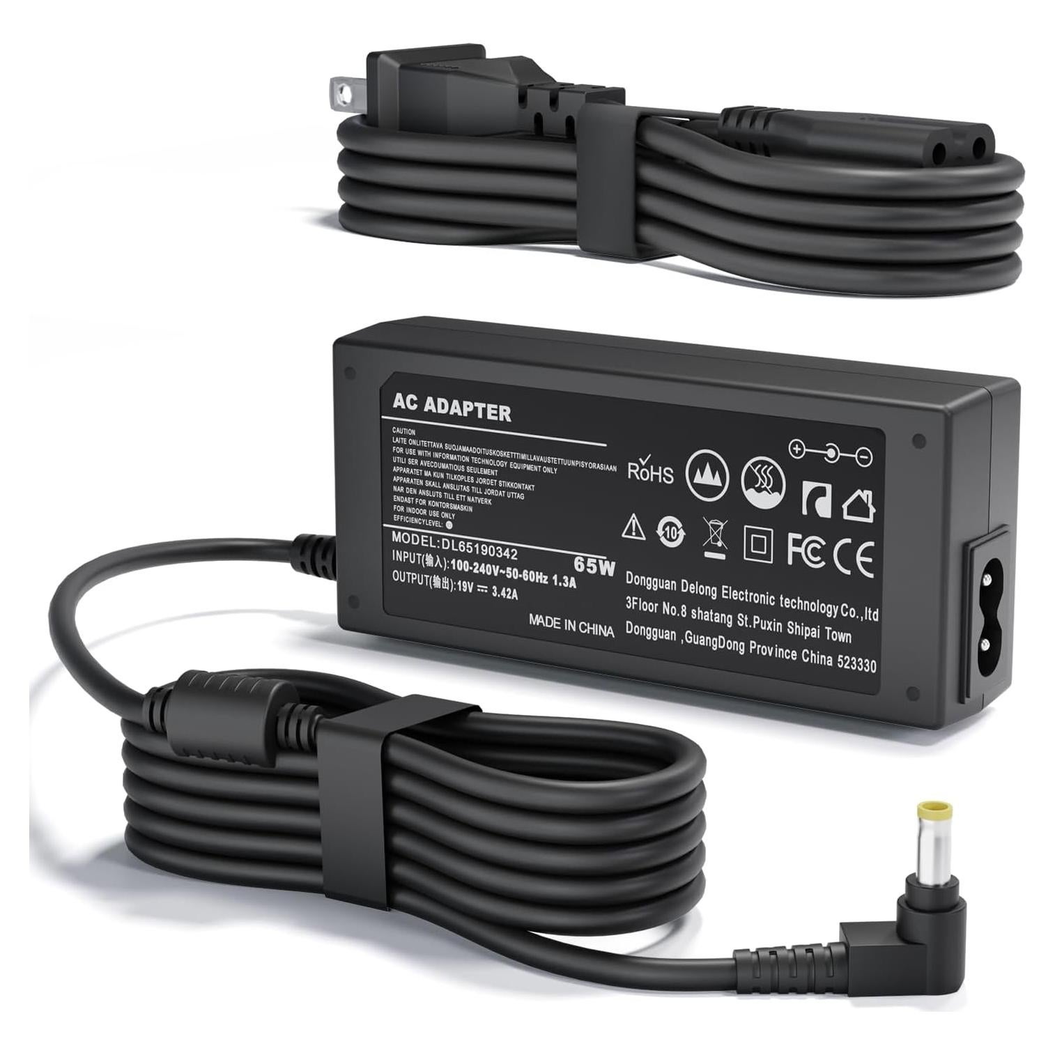Cargador 65W Govolia 19V 3.42A Compatible Toshiba Satellite