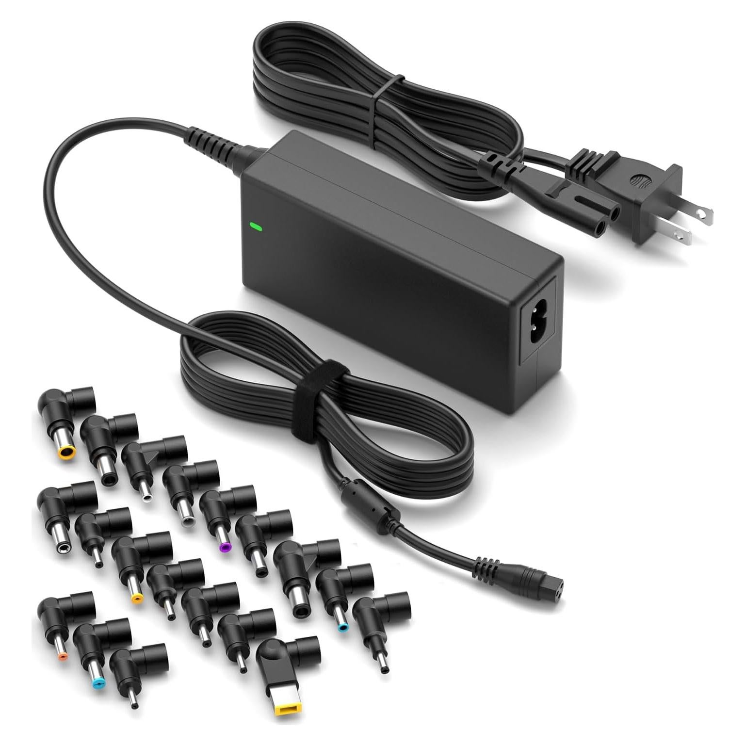Cargador Universal ZOZO 90W para Laptop con 19 Puntas