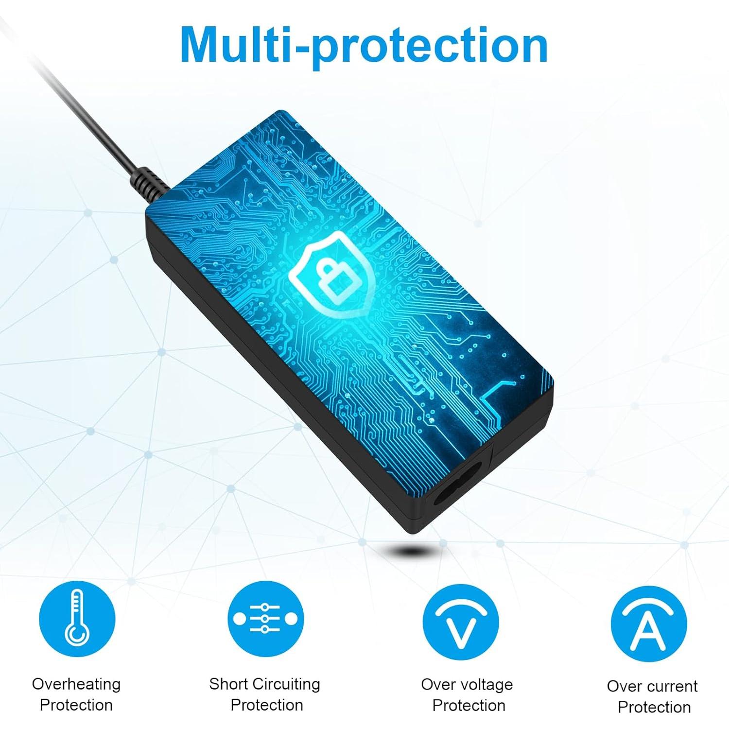 Cargador Adaptador AC Futurebatt 65W para Laptop Toshiba