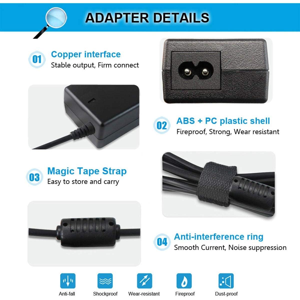 Cargador CA 90W 19.5V 4.7A para Sony VAIO - ECHEER