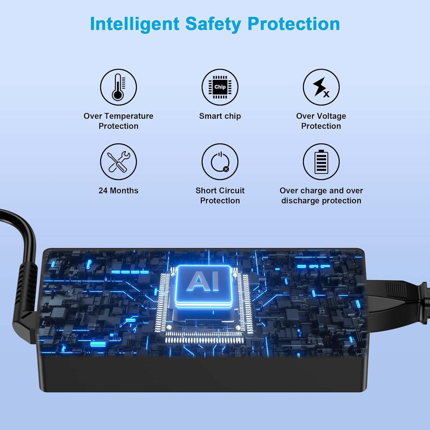 Cargador de Portátil Universal 90W YEOTSMUT con 16 Puntas