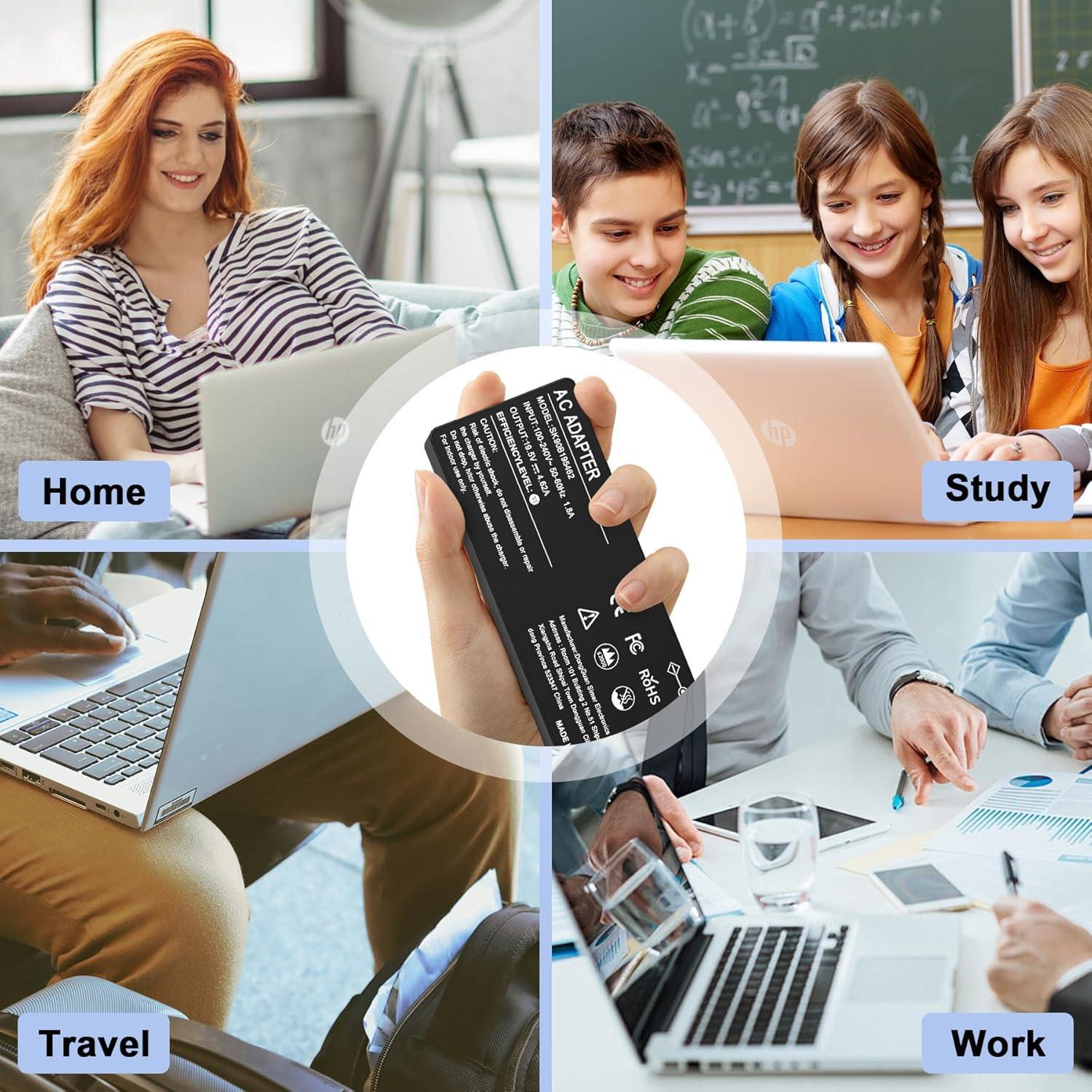 Cargador de Portátil Universal 90W YEOTSMUT con 16 Puntas