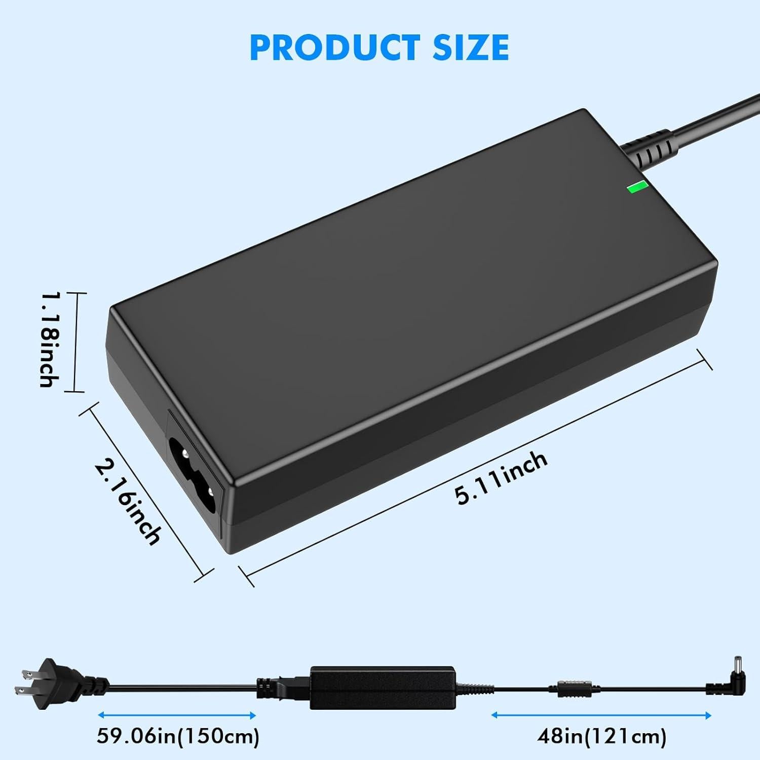 Cargador de Laptop 90W Sony Vaio 19.5V 4.7A Compatible