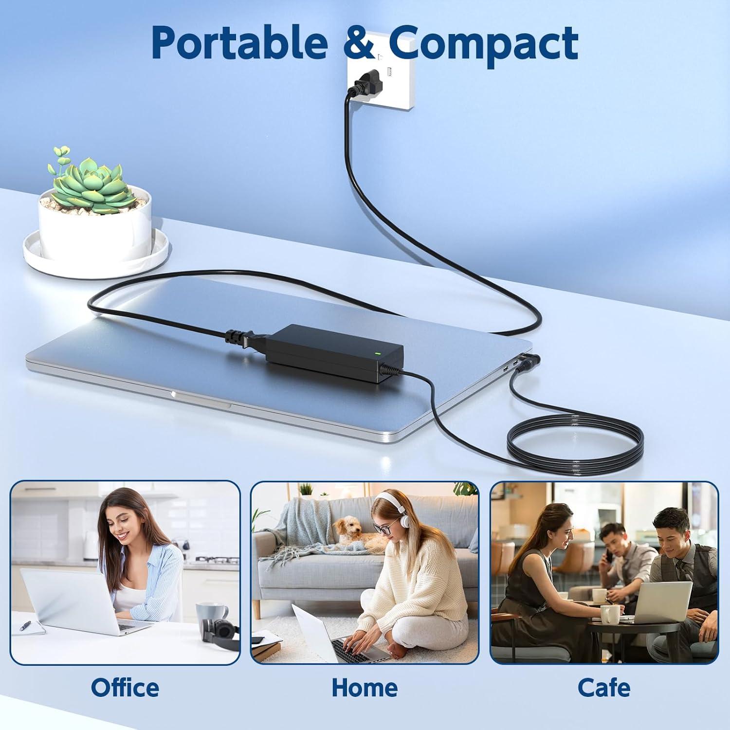 Cargador Universal 90W 65W Dong Guan para Laptops 16 Conectores