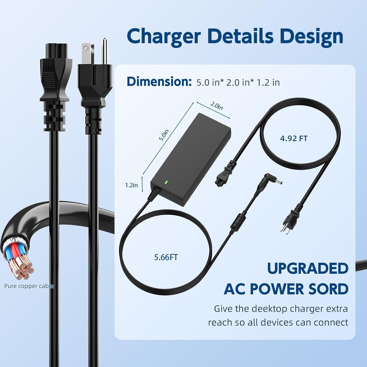 Cargador Universal 90W 65W Dong Guan para Laptops 16 Conectores