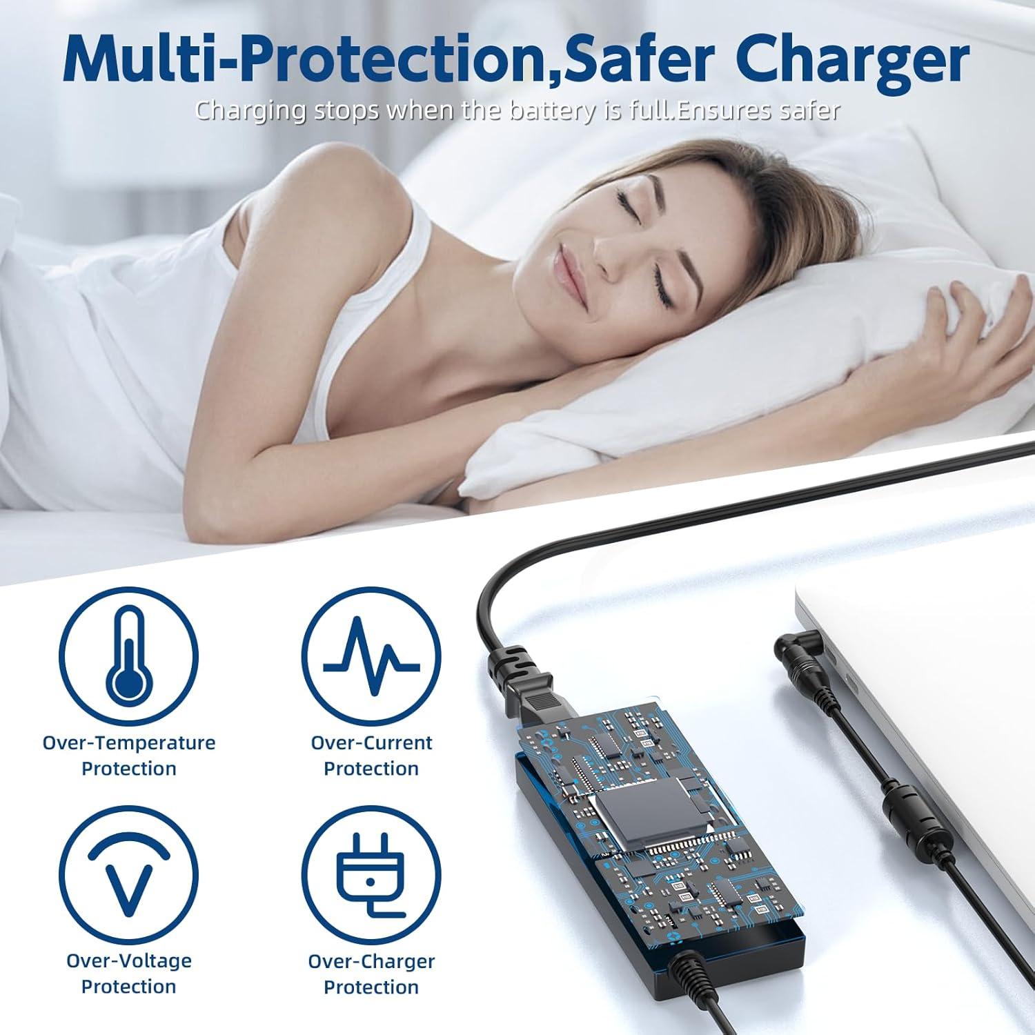 Cargador Universal 90W 65W Dong Guan para Laptops 16 Conectores