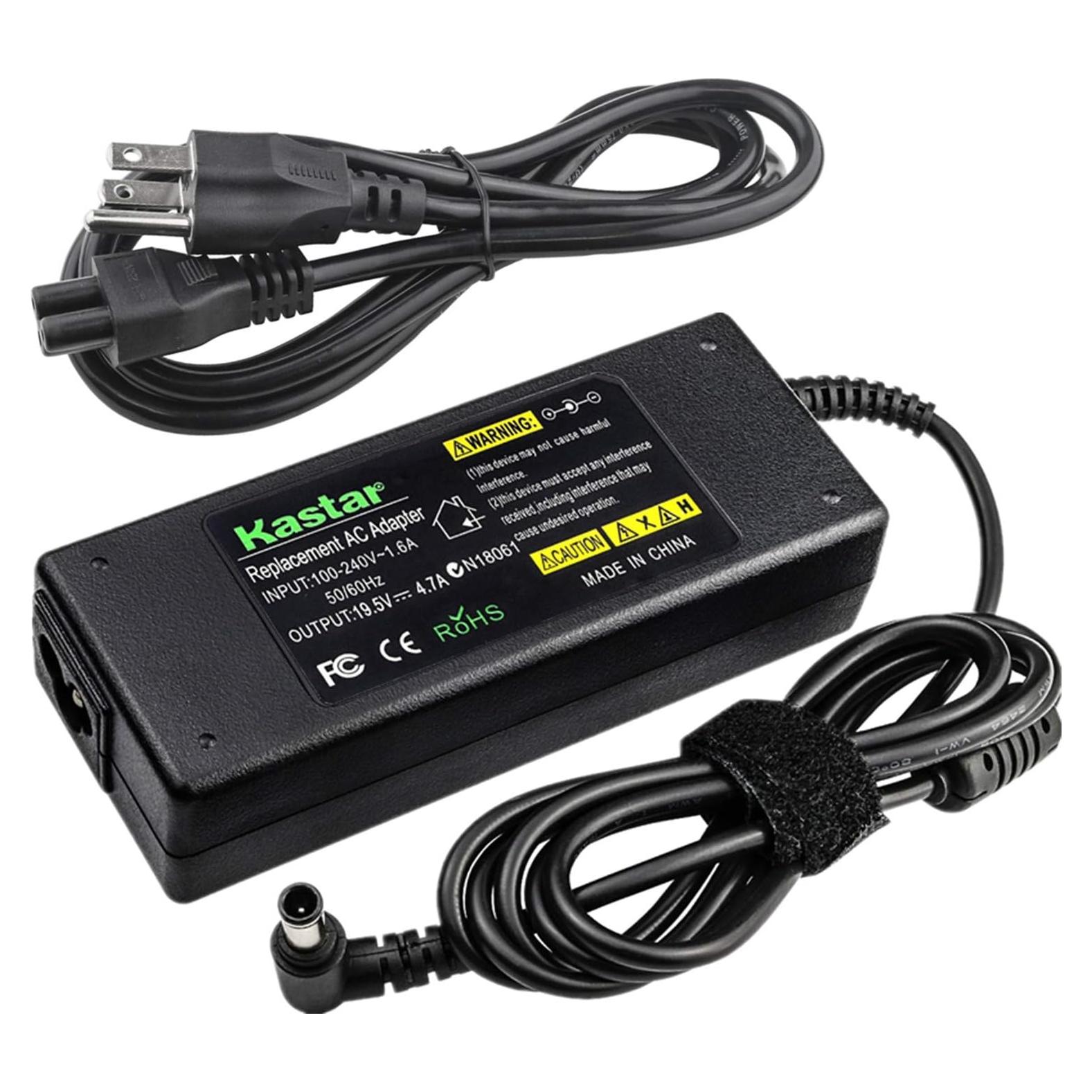 Adaptador de CA Kastar 90W para Sony Vaio 19.5V 4.7A