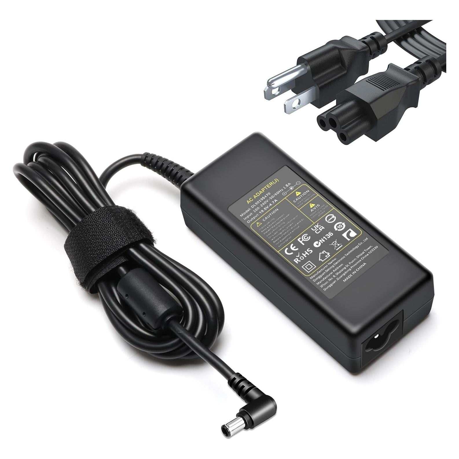 Cargador de Laptop 90W Sony Vaio Adaptador de Corriente