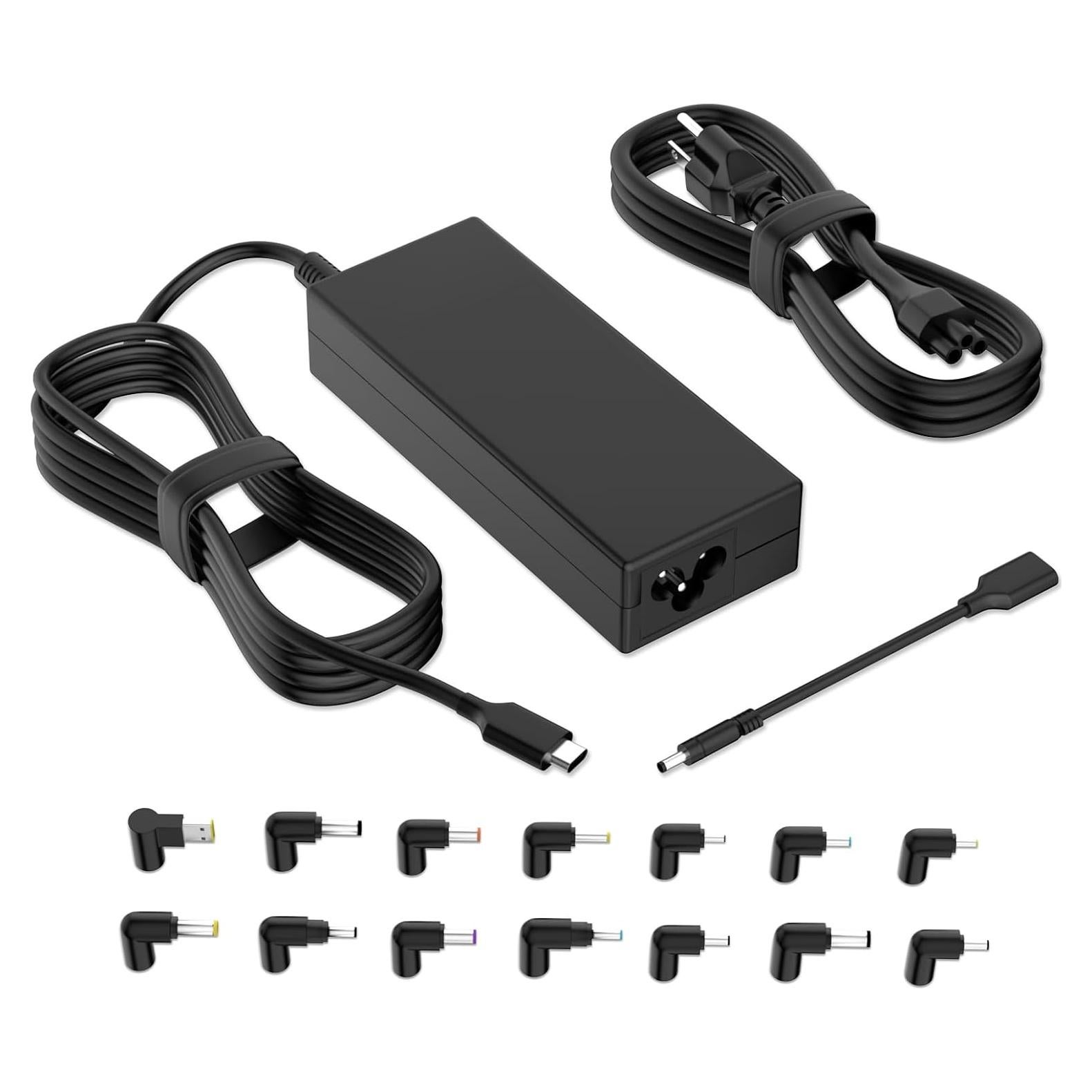 Cargador Universal USB-C 100W Nivjuky con 15 Puntas
