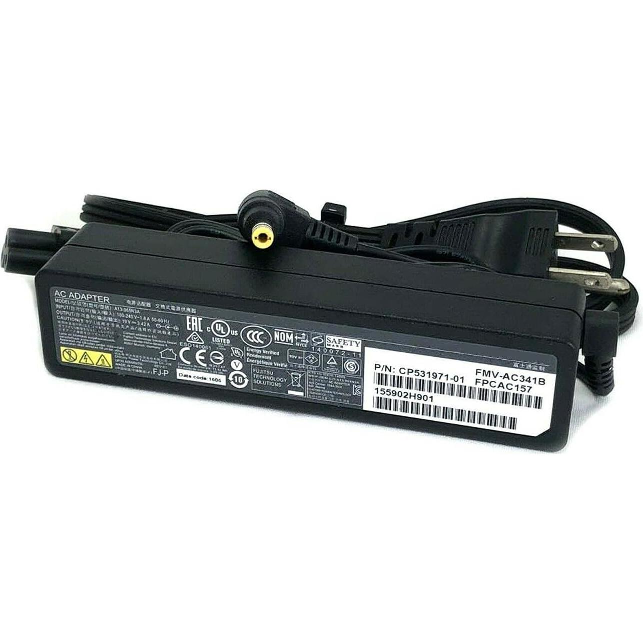 Adaptador de corriente 65W 19V 3.42A para Fujitsu Lifebook