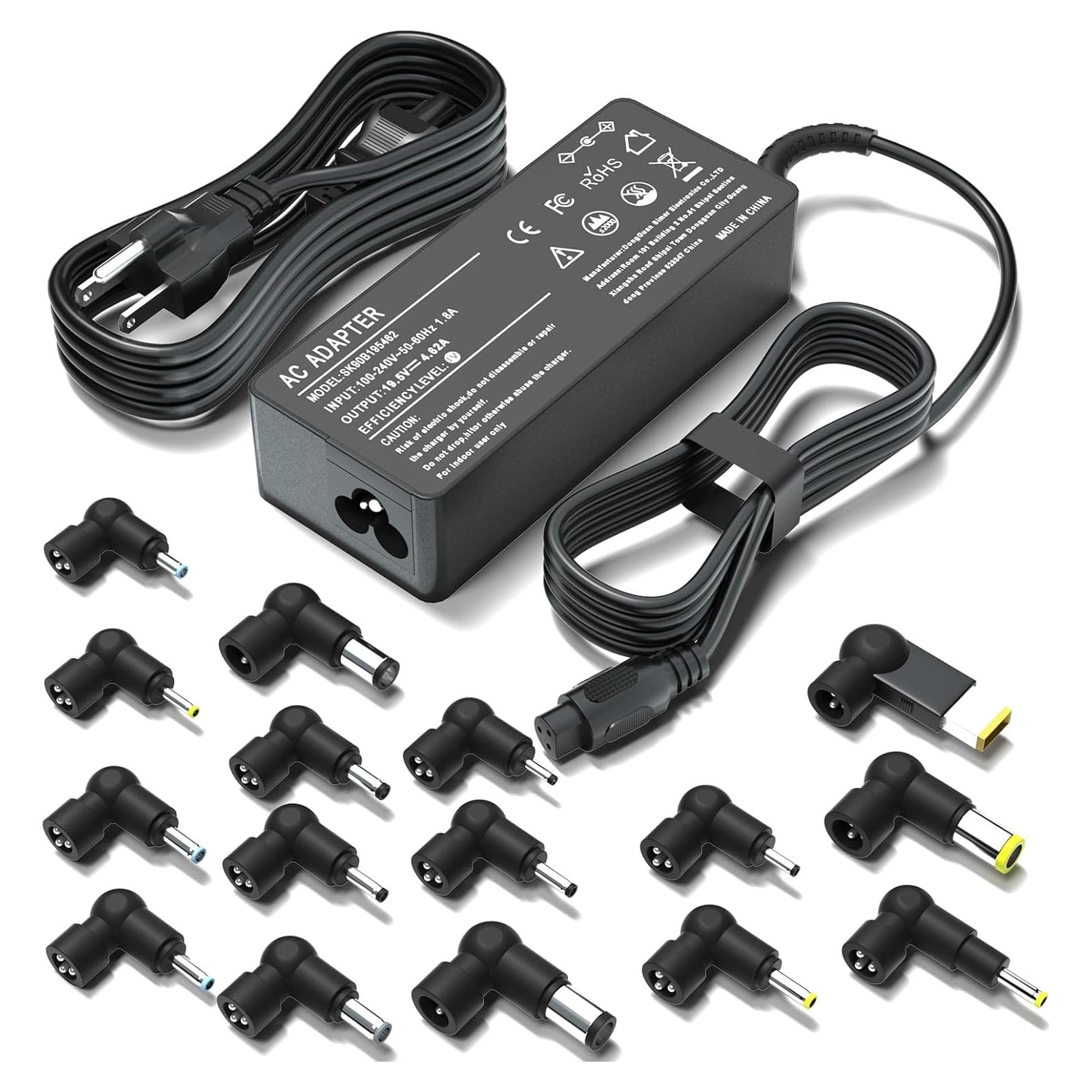 Cargador Universal Onadrive 90W para Laptop - 16 Conectores