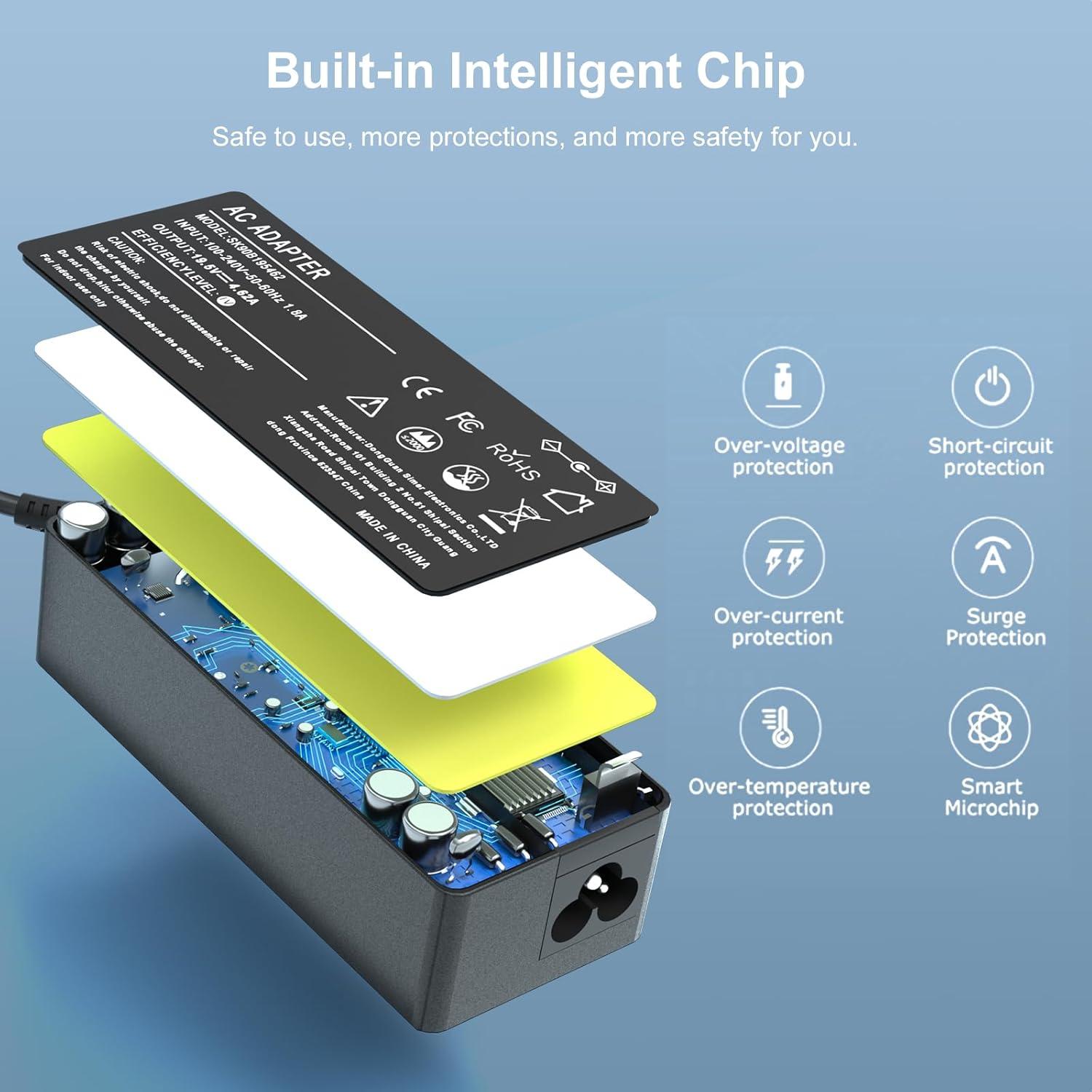 Cargador Universal Onadrive 90W para Laptop - 16 Conectores