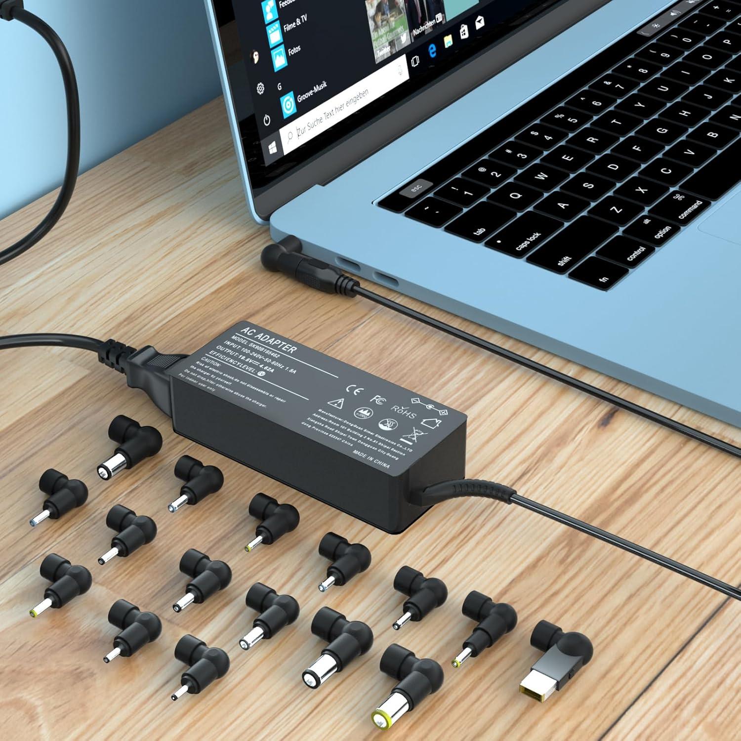 Cargador Universal Onadrive 90W para Laptop - 16 Conectores