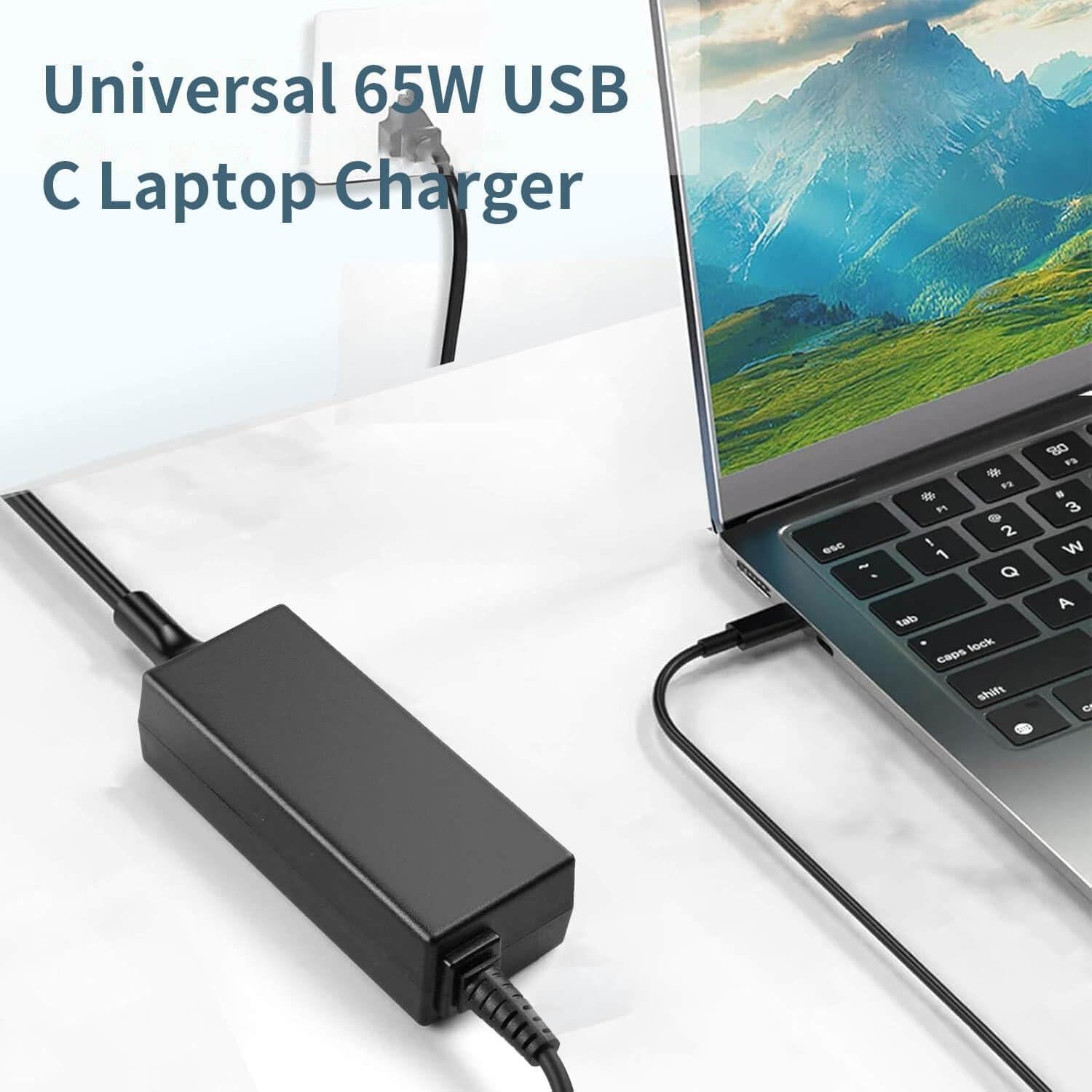 Cargador USB-C 65W ZAYAUPVL para Laptop Universal
