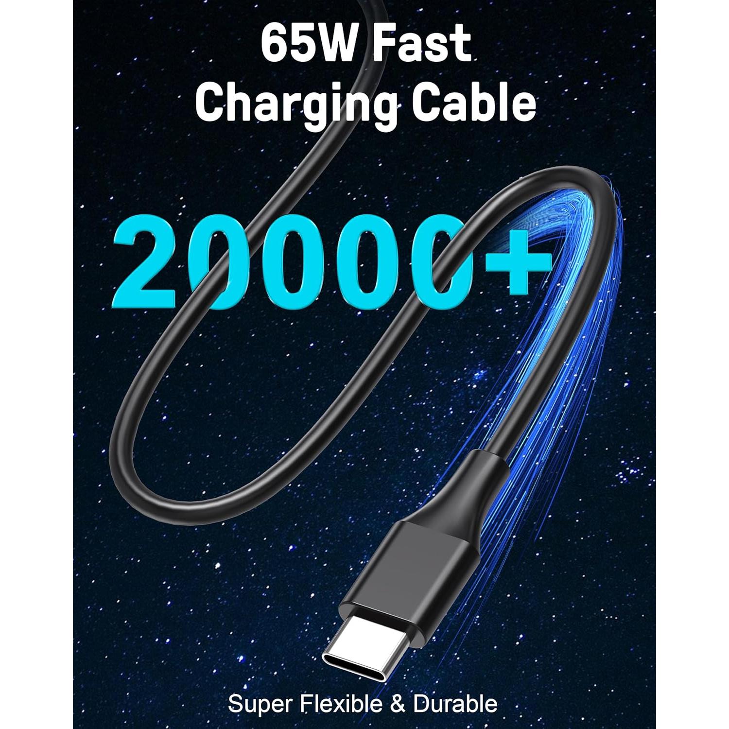 Cargador USB-C 65W SKSTYLE para Laptop Lenovo ThinkPad/Yoga