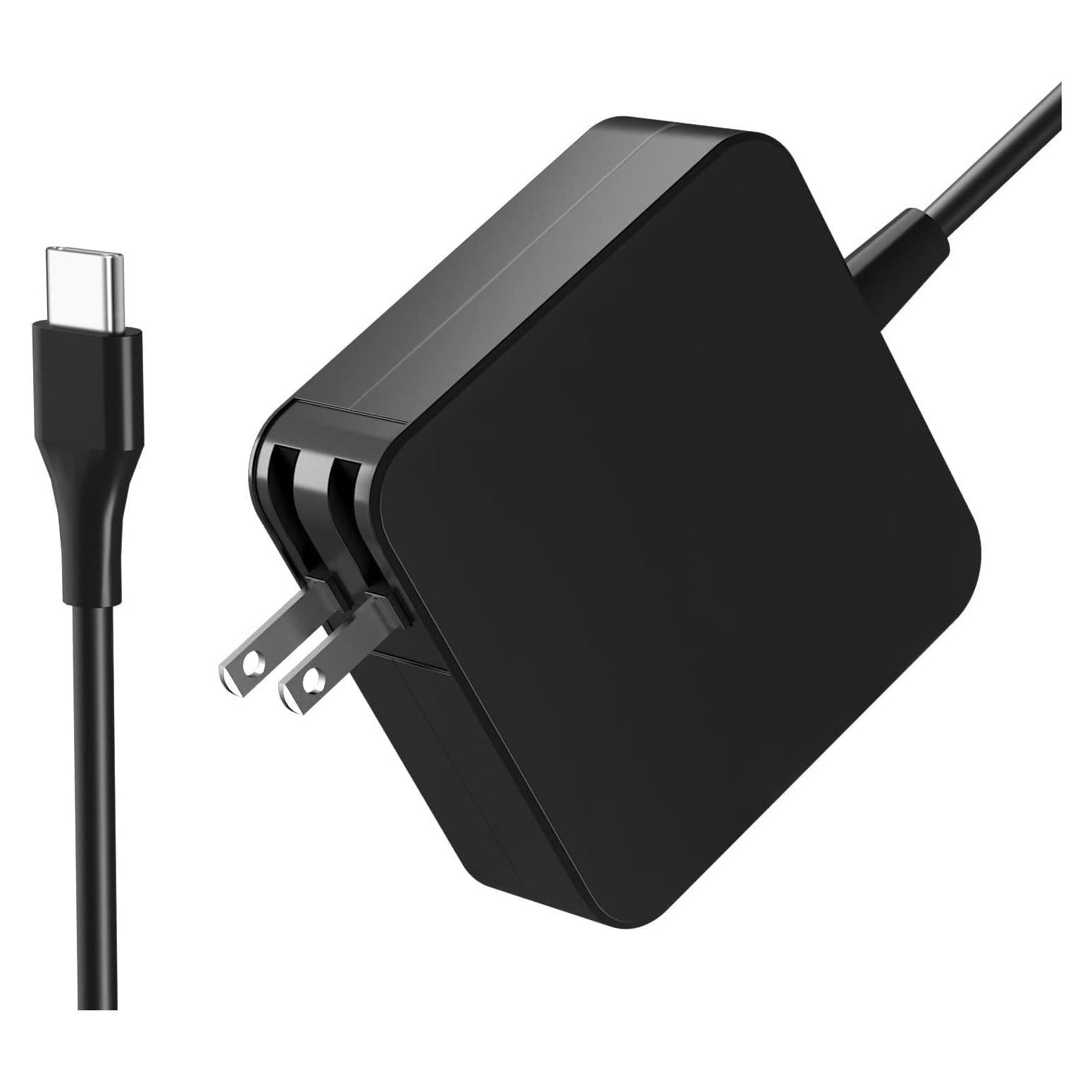 Cargador USB C 65W Fiattigear para Laptop y Chromebook