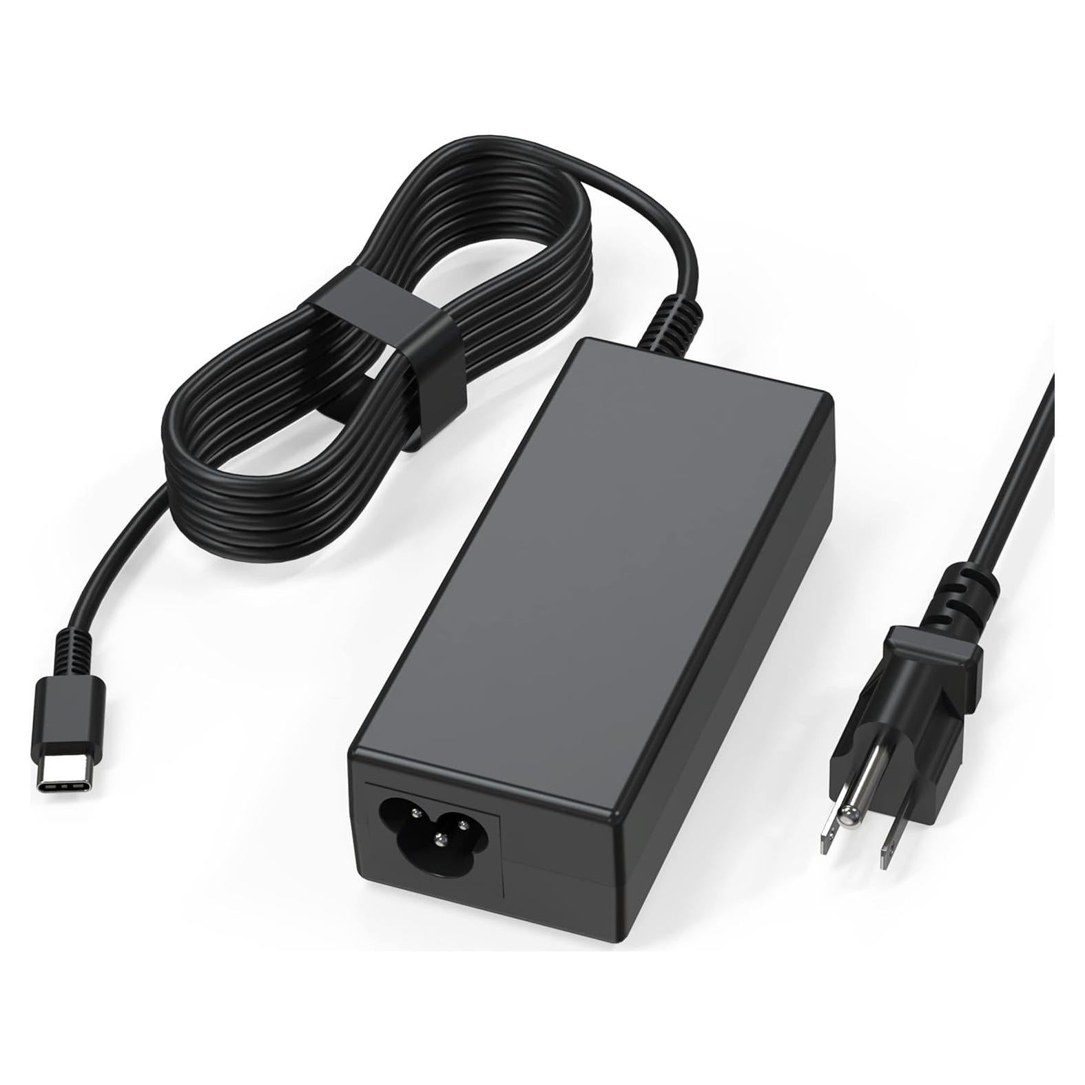 Cargador USB C 65W UNAWUDOH para Laptop Chromebook HP Dell Lenovo