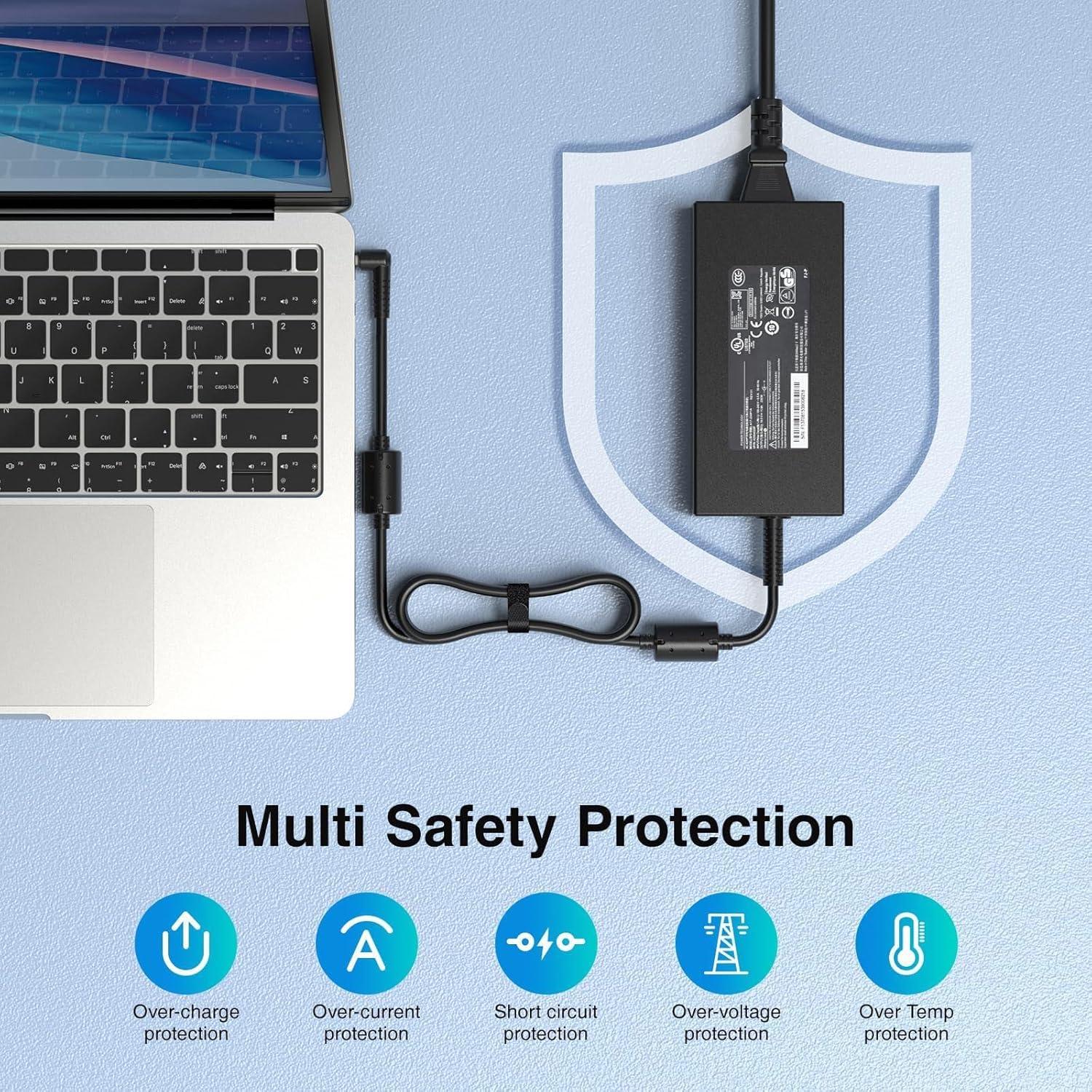 Cargador de Laptop 230W Gigabyte Aorus Aero G5 G7 A5 A7