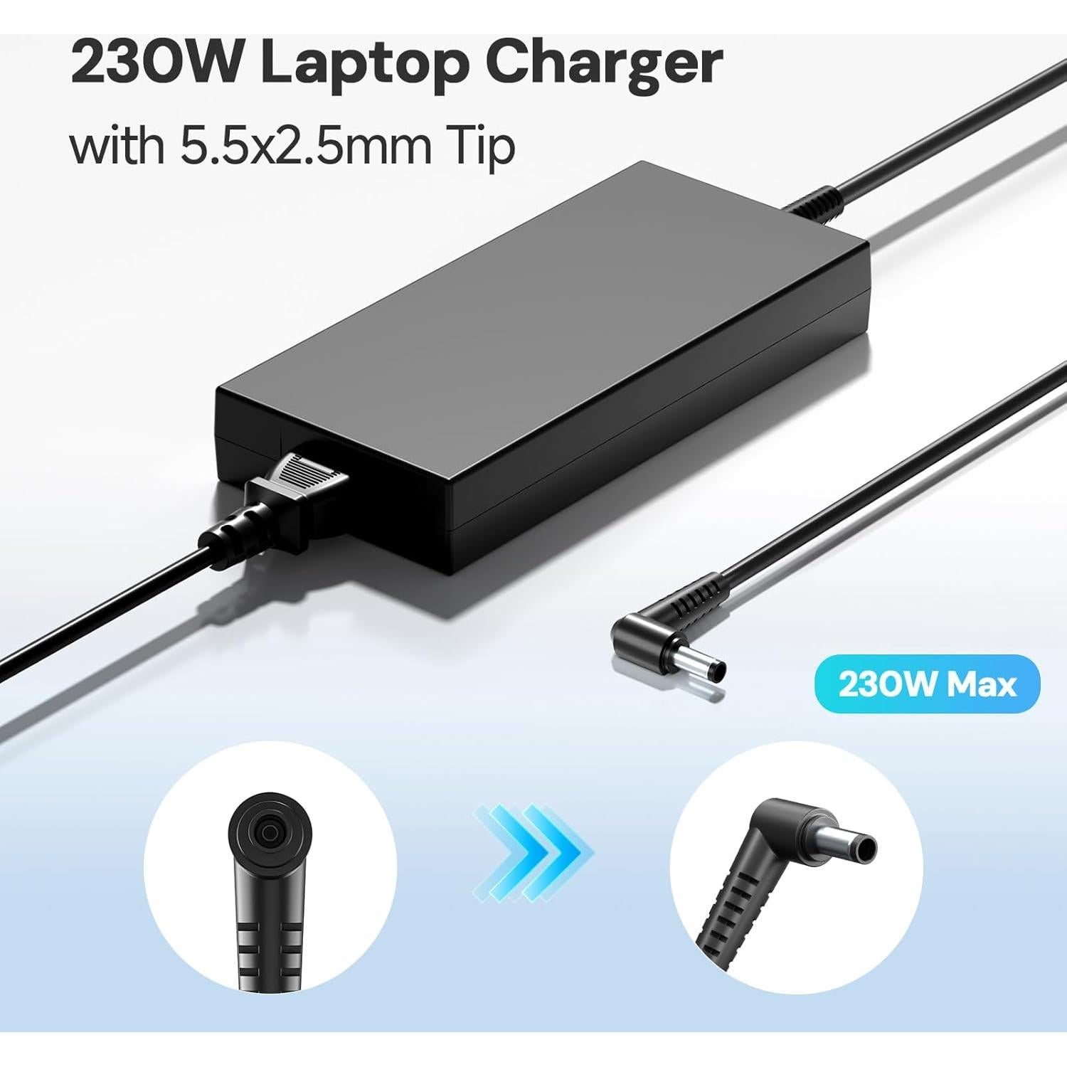 Adaptador de Corriente 230W DONGERDI para Laptops Gigabyte Aorus