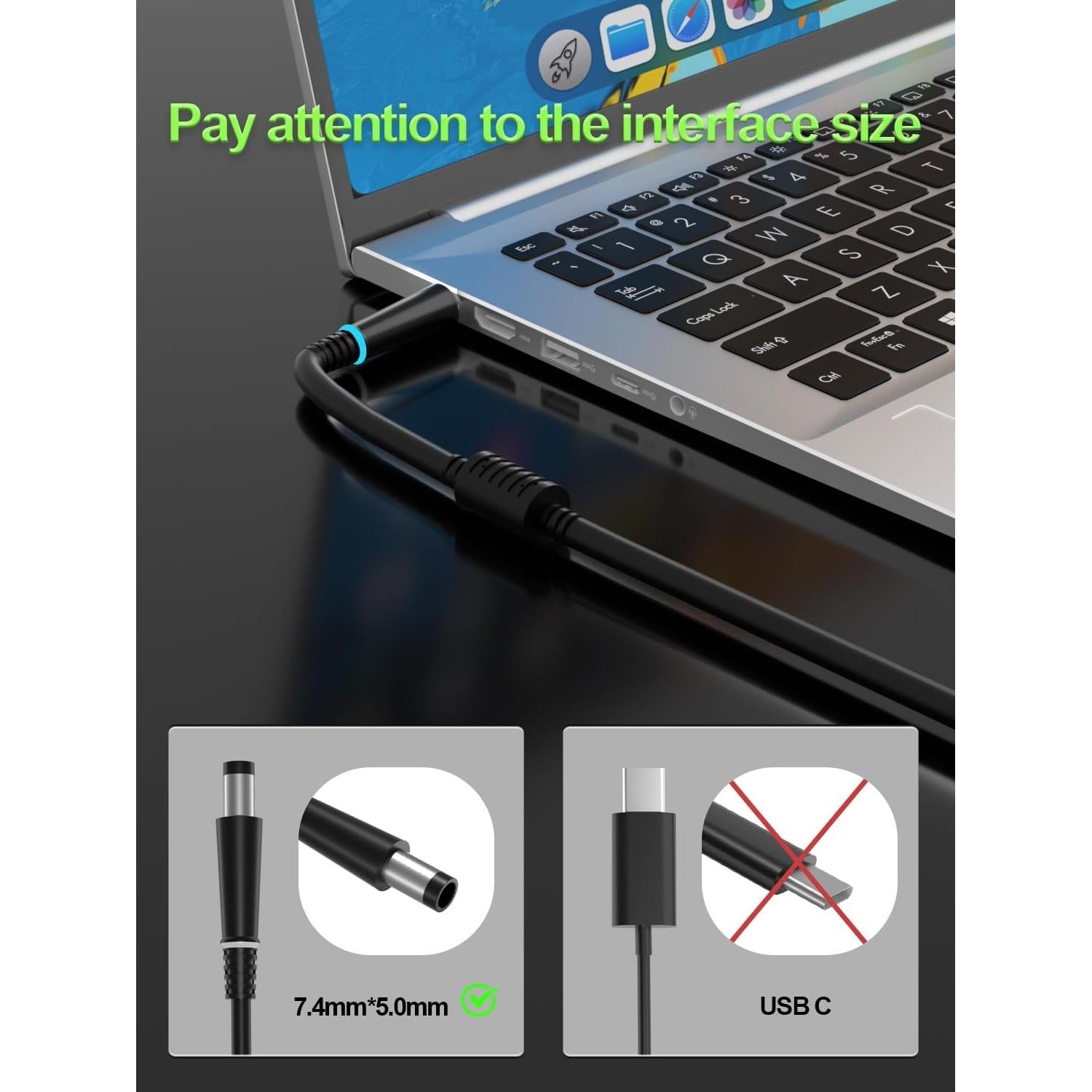 Cargador 240W PowerPortnerLink Compatible con Dell Alienware y G Series