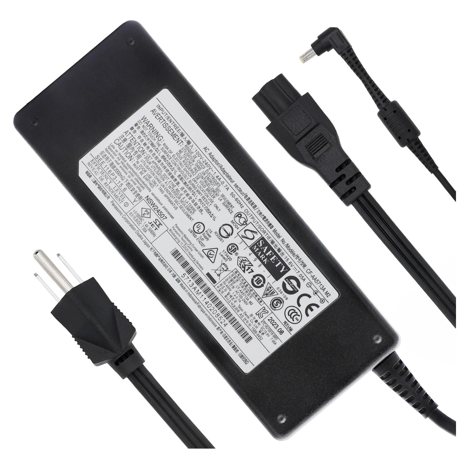 Cargador de Poder Contwey 110W 15.6V 7.05A para Panasonic Toughbook